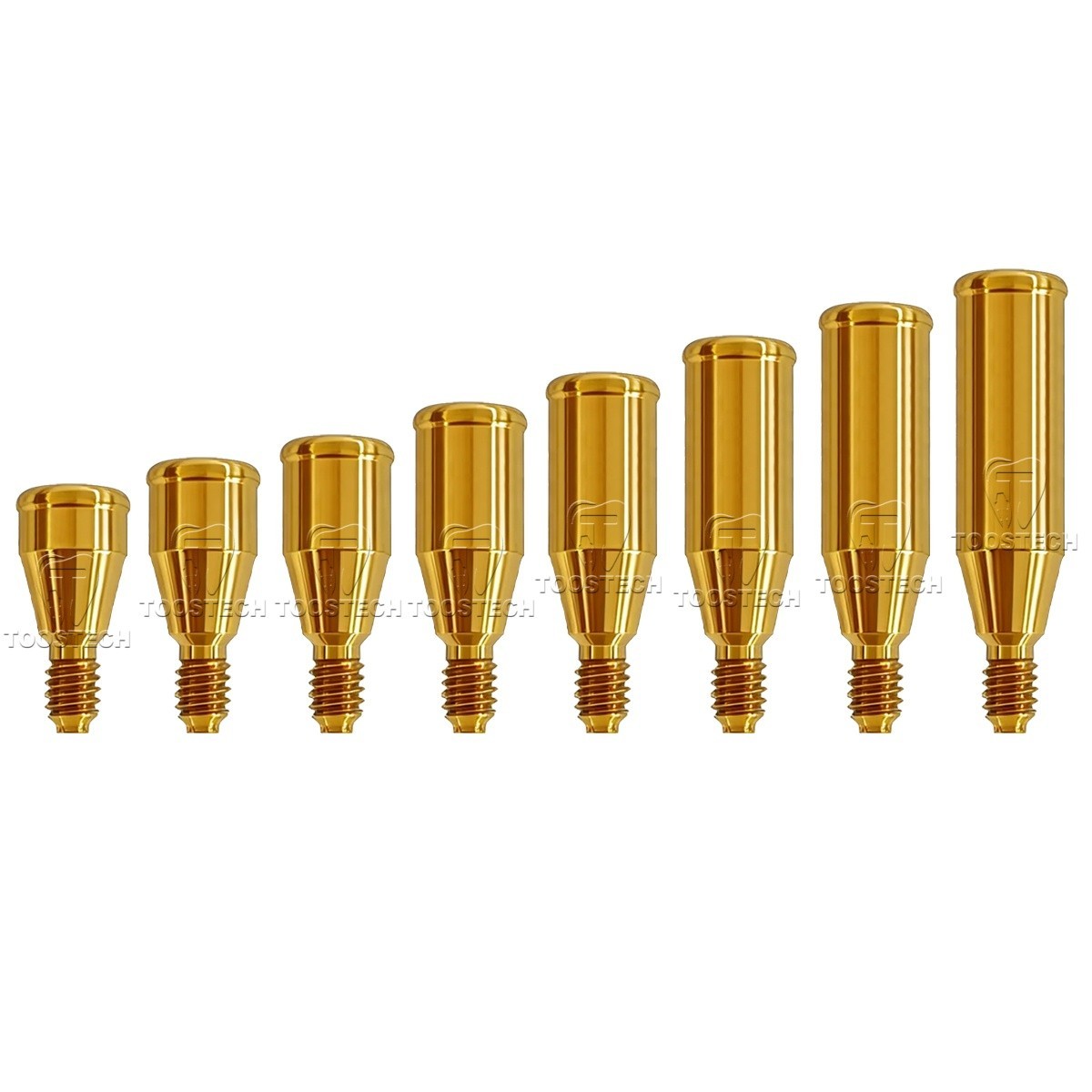 Dental Locator Abutment Male Cap kit fits to Bioconcept (BV)-Regular GH1~GH8mm