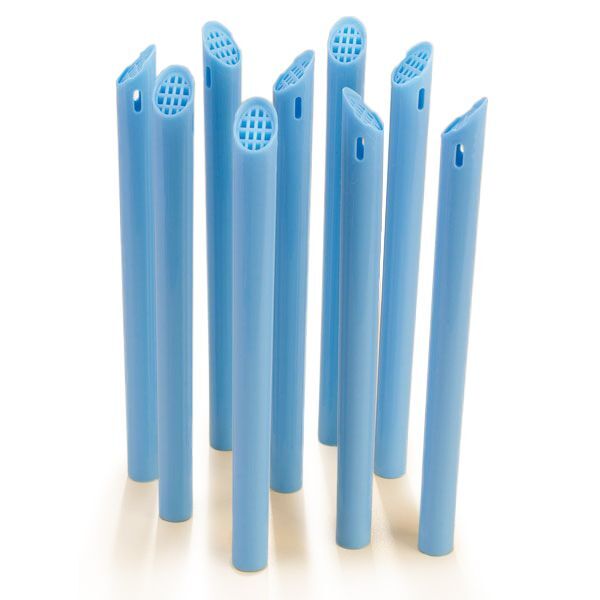 Screen-Vent HVE Aspirators 100/Bag, 6″ with Integrated Tip Screen.