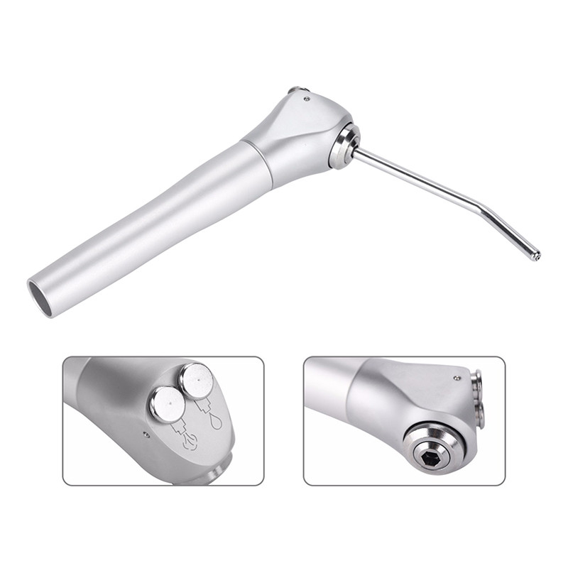 Dental Air Water Spray Gun 2 Nozzles Tips Tubes 3 Way Syringe Handpiece