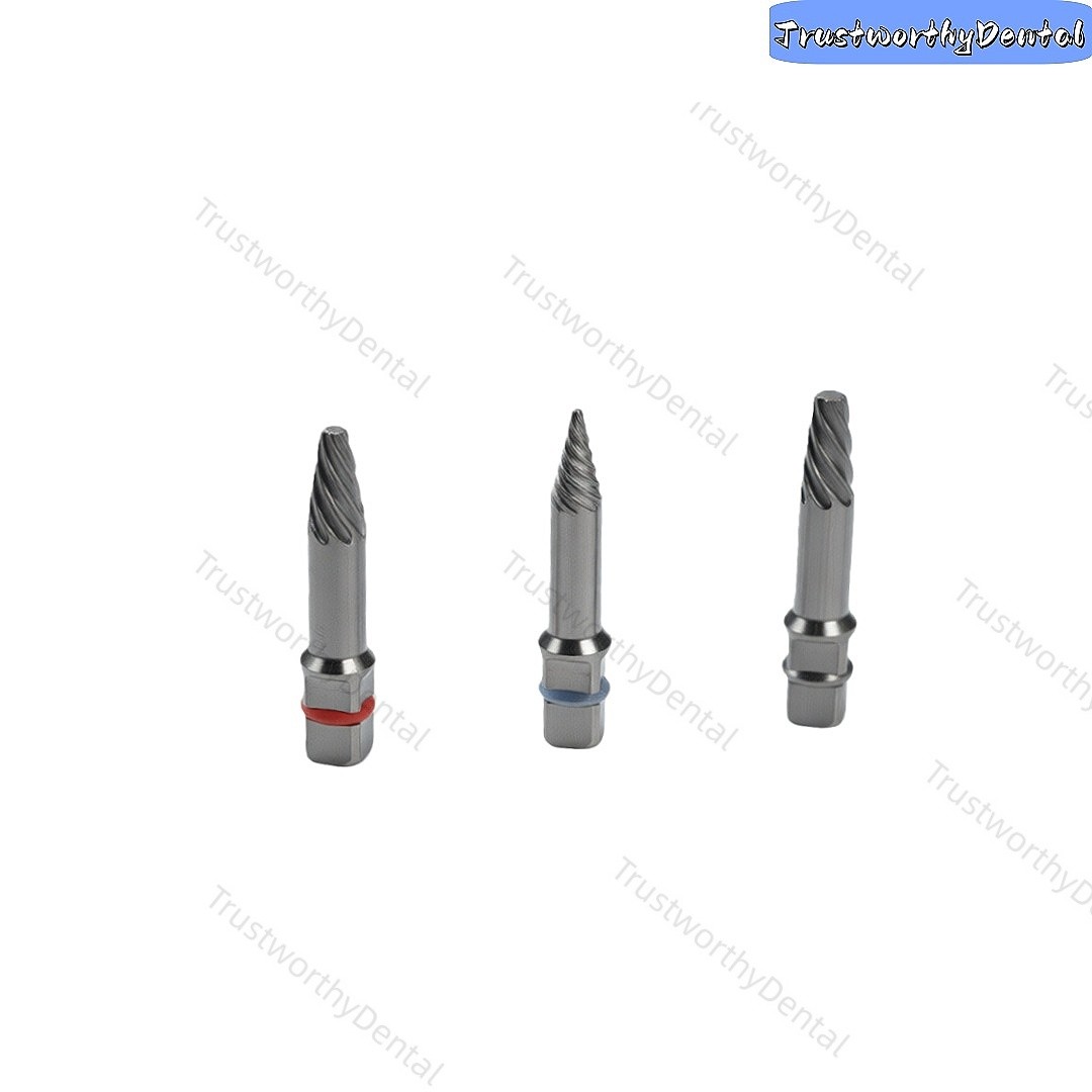 Dental Fixture Remover Screw Broken Implants Failed SOS Screws Pick Up Extractor