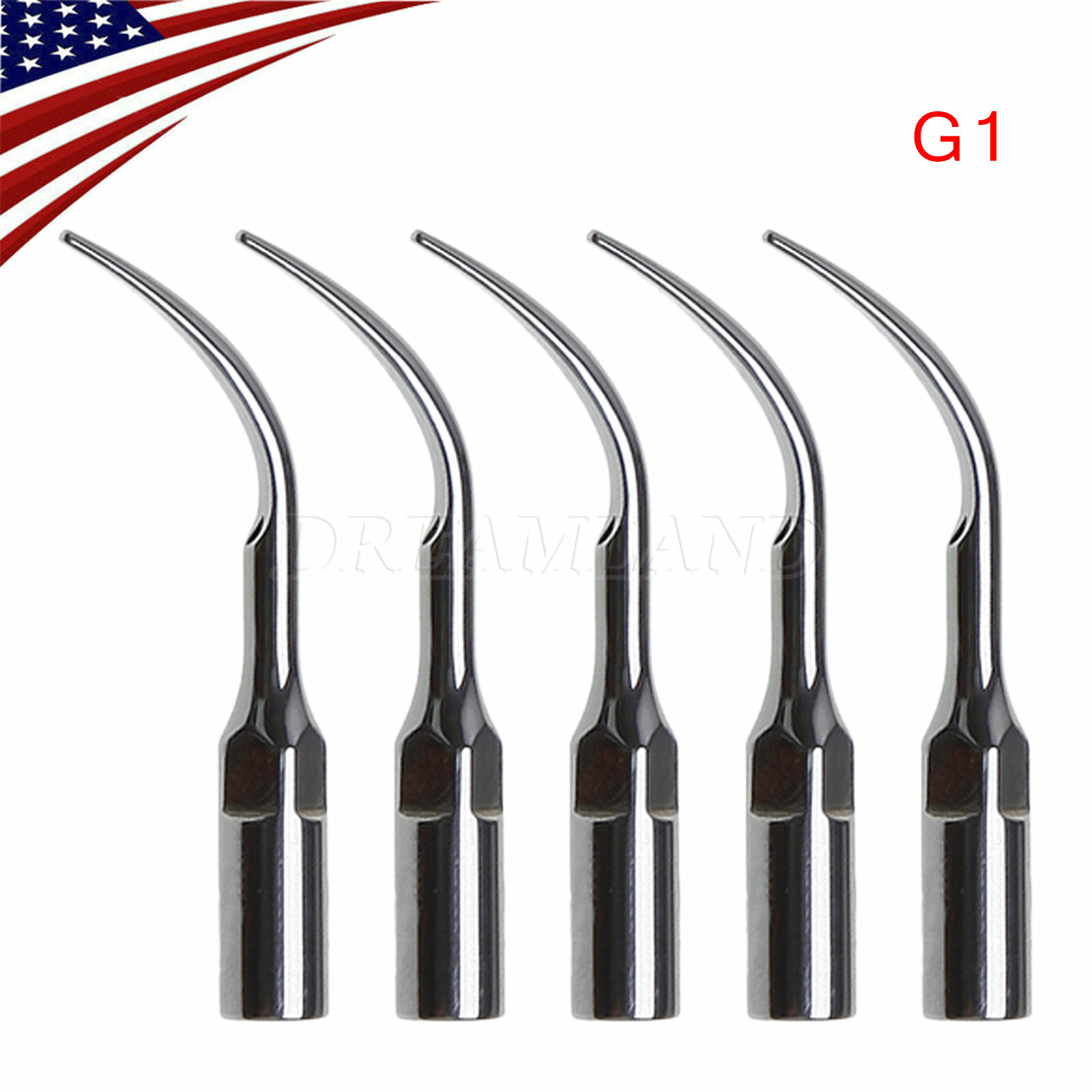 Dental Ultrasonic Piezo Scaler Handpiece Tips Fit EMS PIEZO (LED) G1 P1 P3