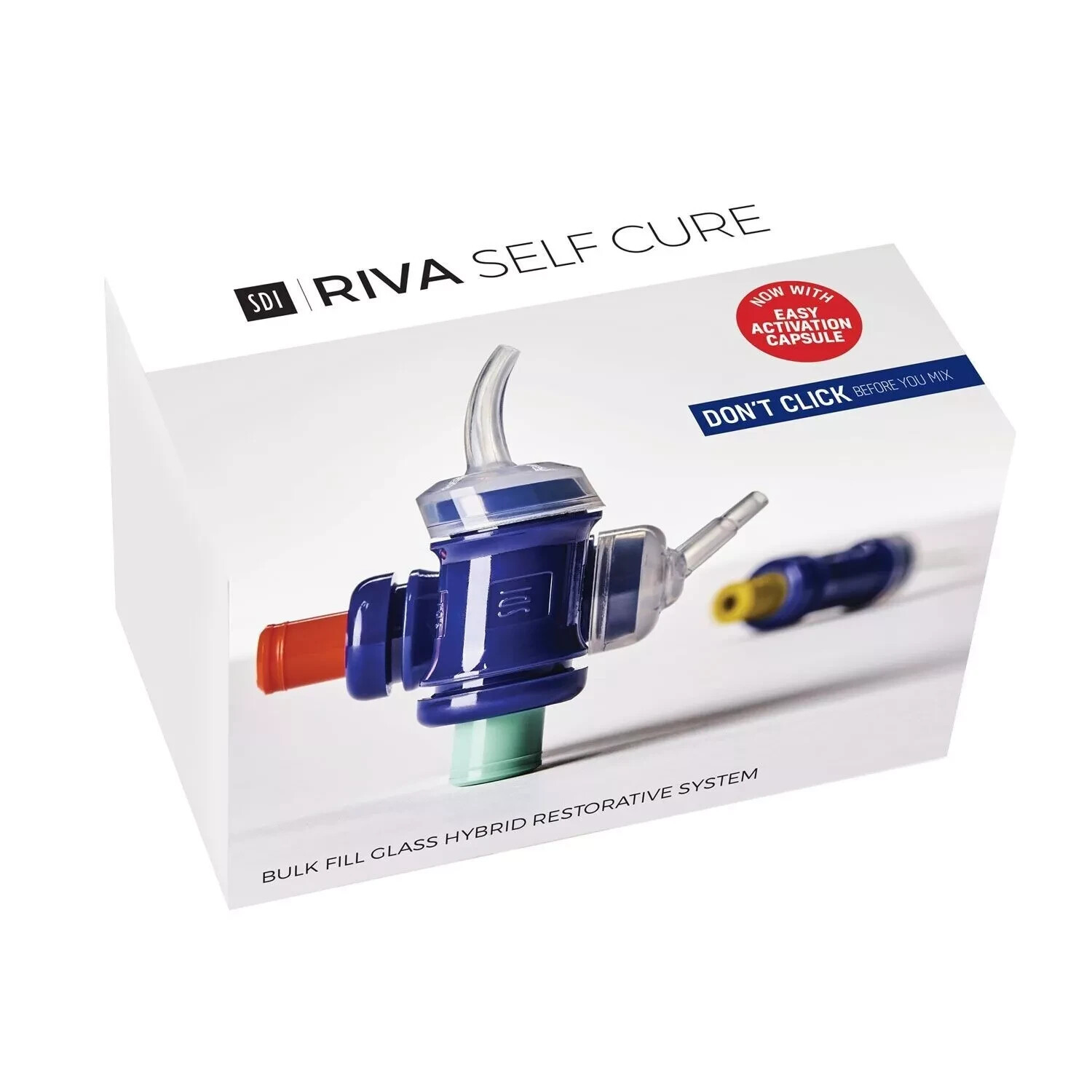 SDI Riva Self Cure GIC 50 Capsules Glass Ionomer Restorative Dental Material