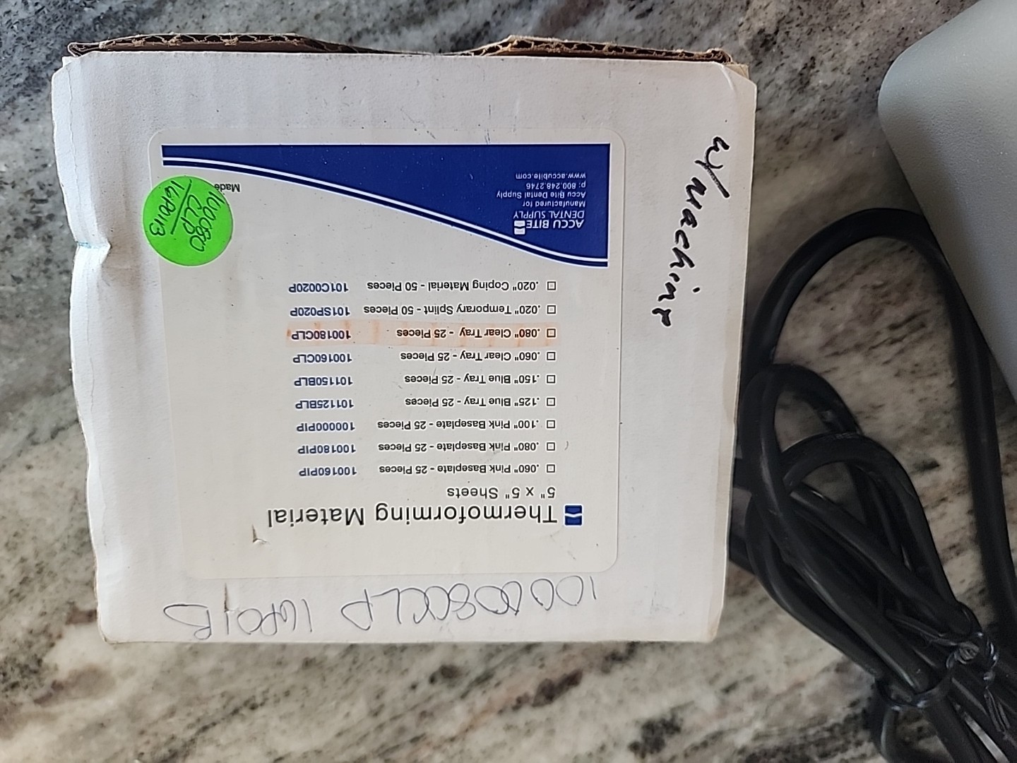 Patterson 1 Post Dental Vacuum Former 120V – Nice