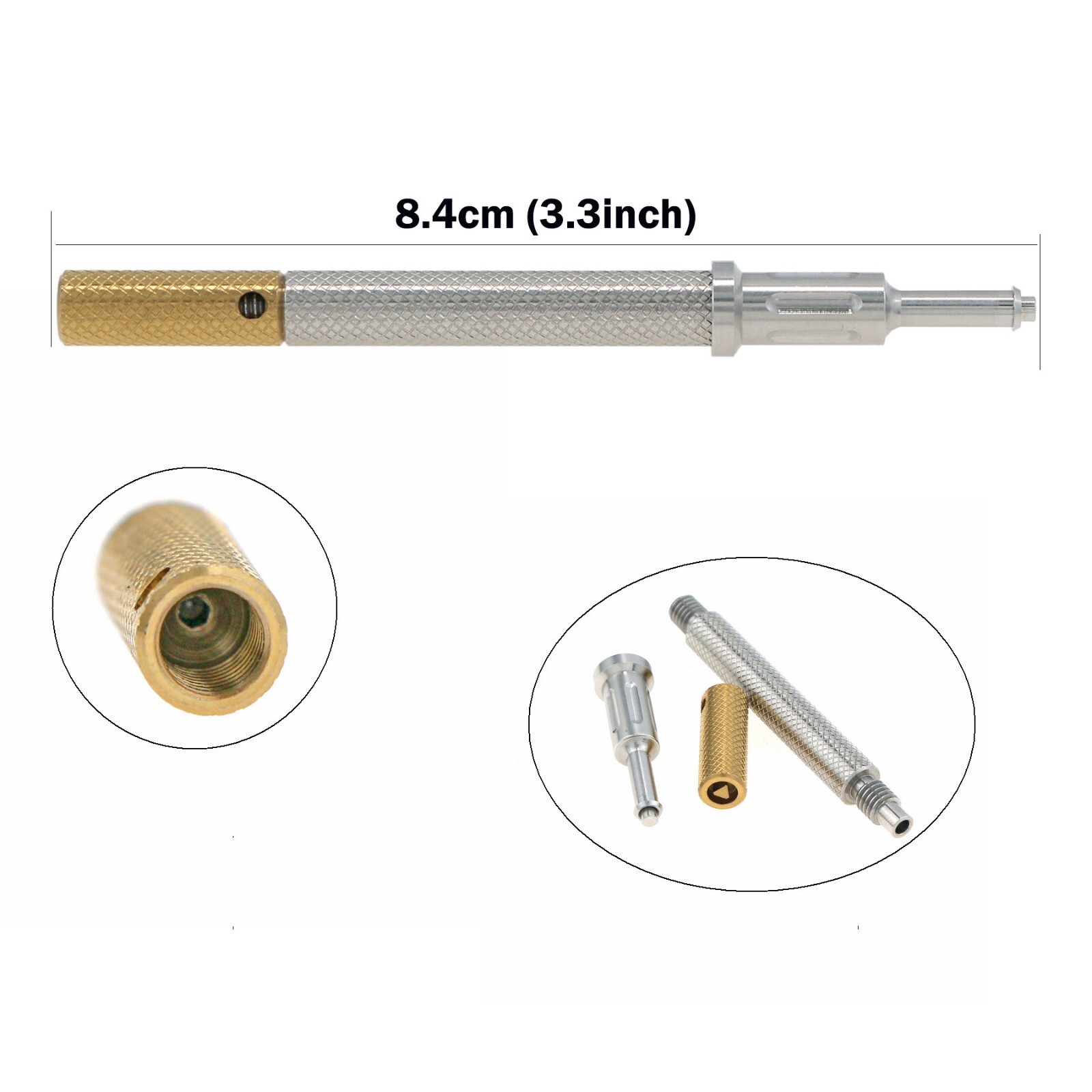 US Dental Retention Caps Implant Locator Core Tool Insertion Extraction Tools