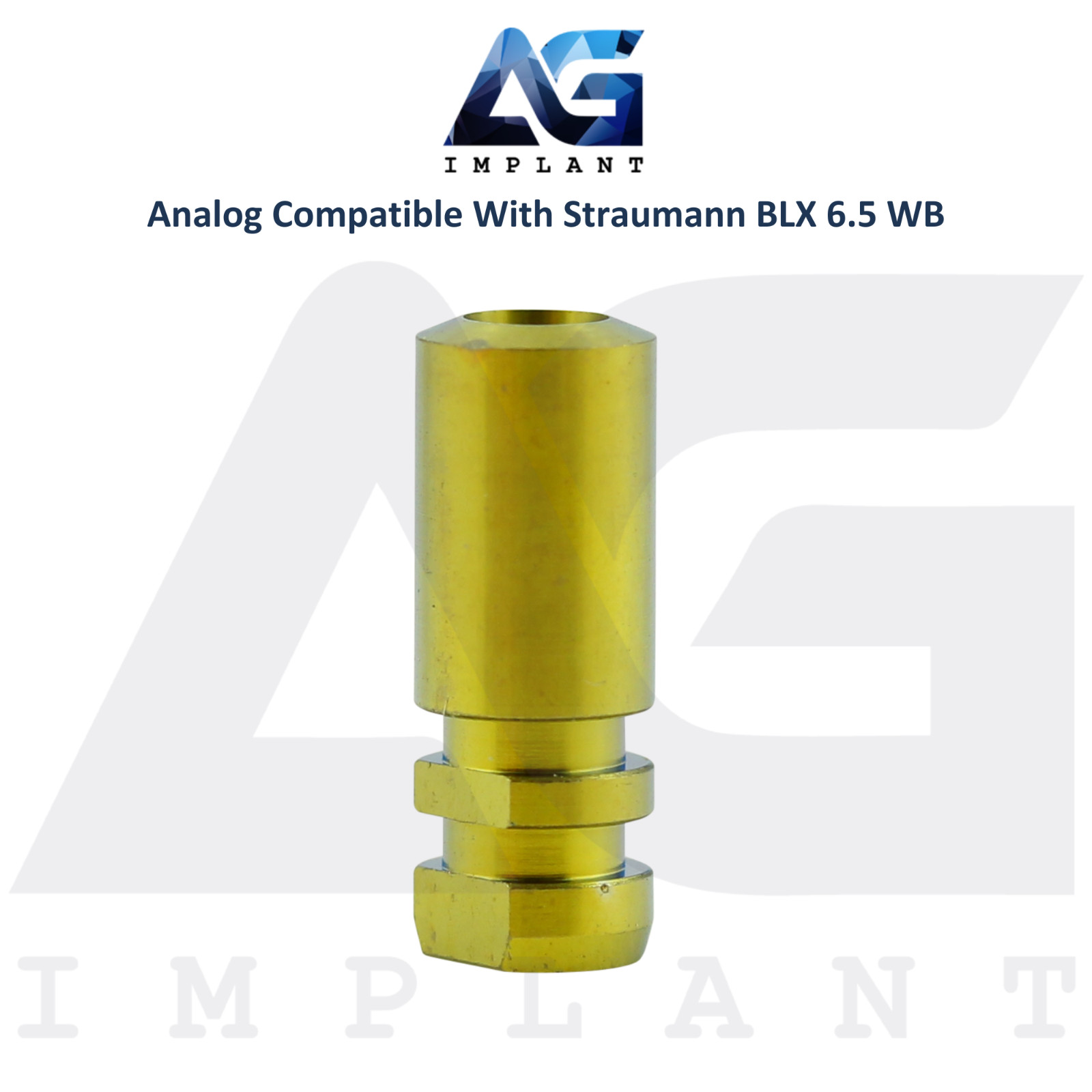 5 Fixture Analog Compatible with Straumann BLX® Ø6.5mm WB Dental Lab