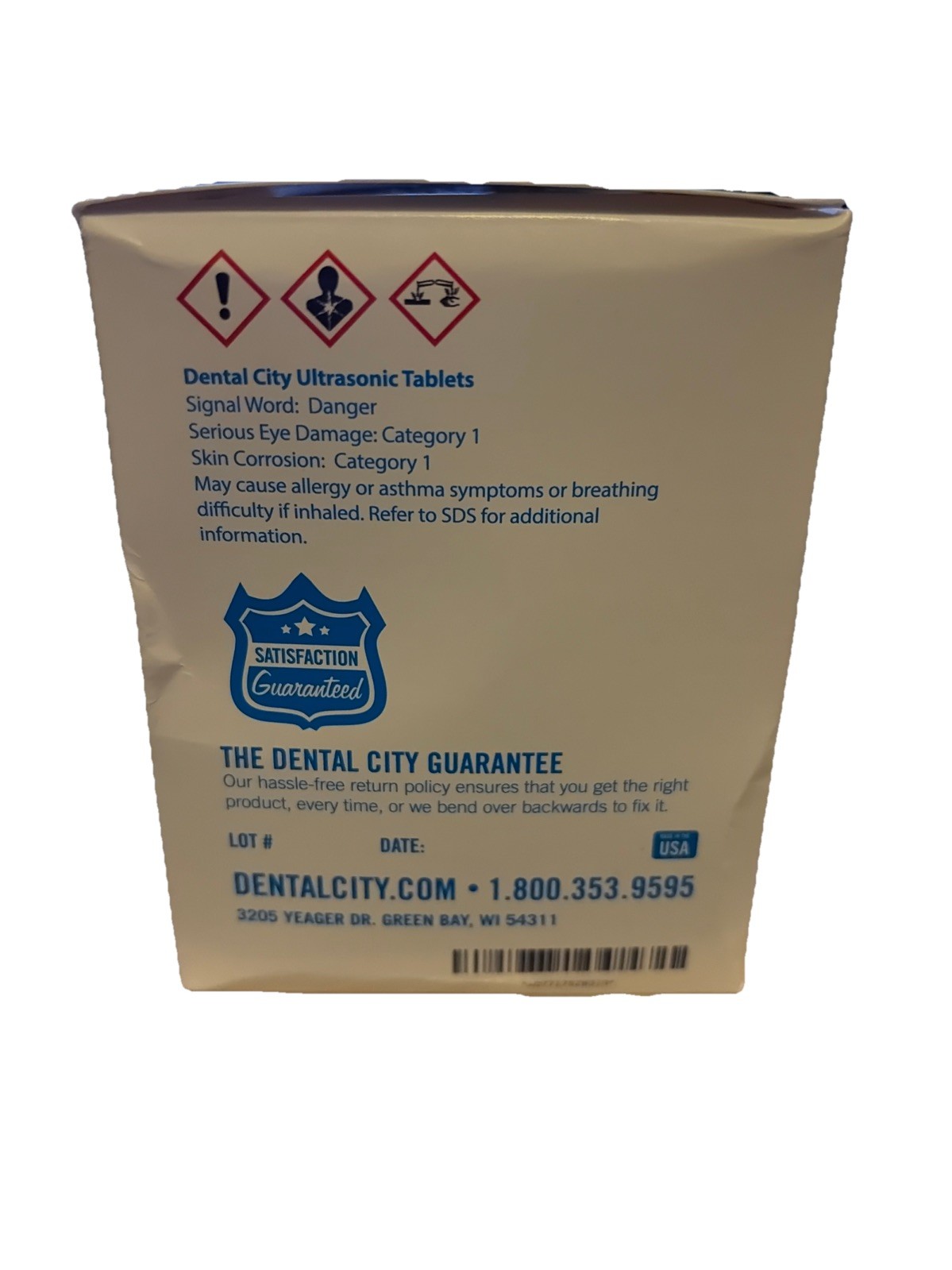 Ultrasonic Enzyme Cleaning Tablets Solutions Dental City 60 pcs/box Fresh Mint