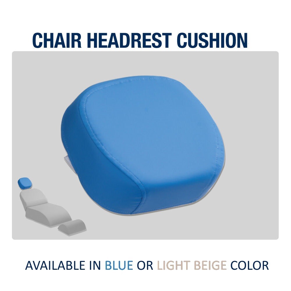 Dental Headrest Cushion Color Blue