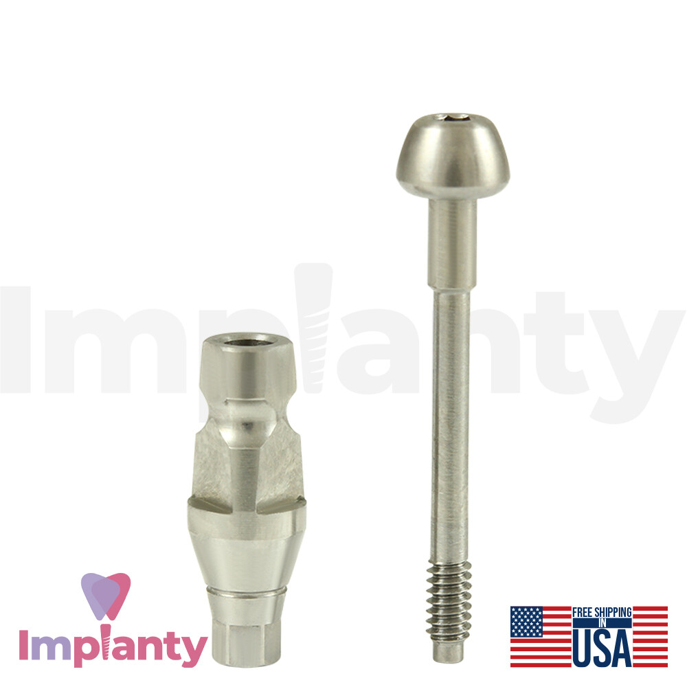 10x 0sstem TS Compatible Mini Platform 2.1mm Closed Dental Transfer with Hex