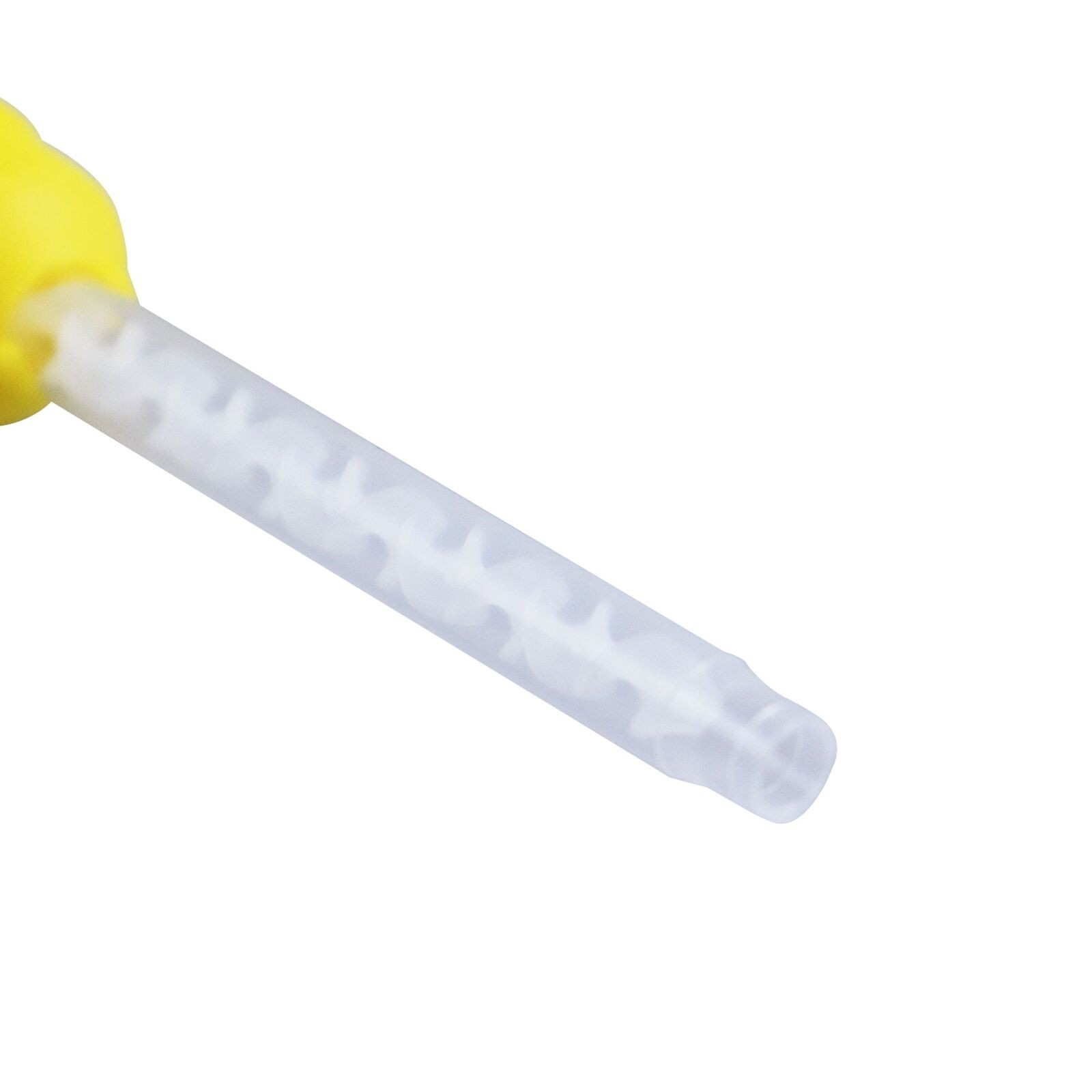Dental Disposable Impression Light Body Material Mixing Tips Head / Yellow Tips