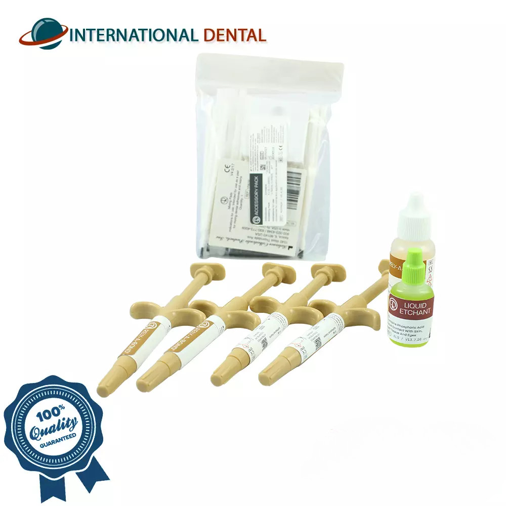 Dental Reliance Ortho Rely-A-Bond Syringe Kit Bonding Brackets Paste Self-harden