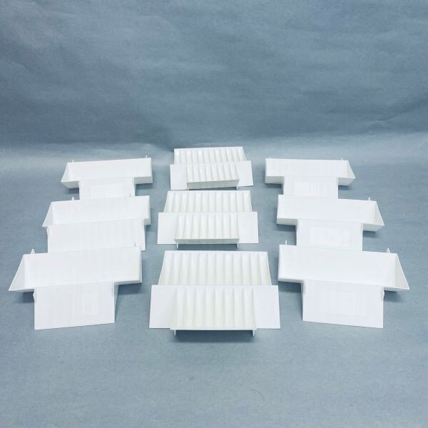 United Scientific Reversable Reagent Reservoir Variable Sizes Total of 9 Basins