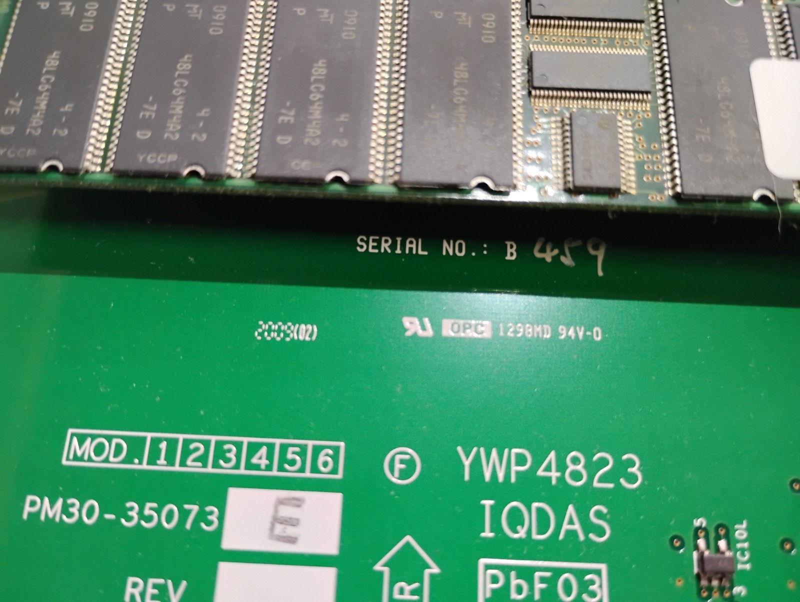 NO TARIFF FREE SHIP Toshiba YWP4823 PM30-3507E Ultrasound Board Tested USA
