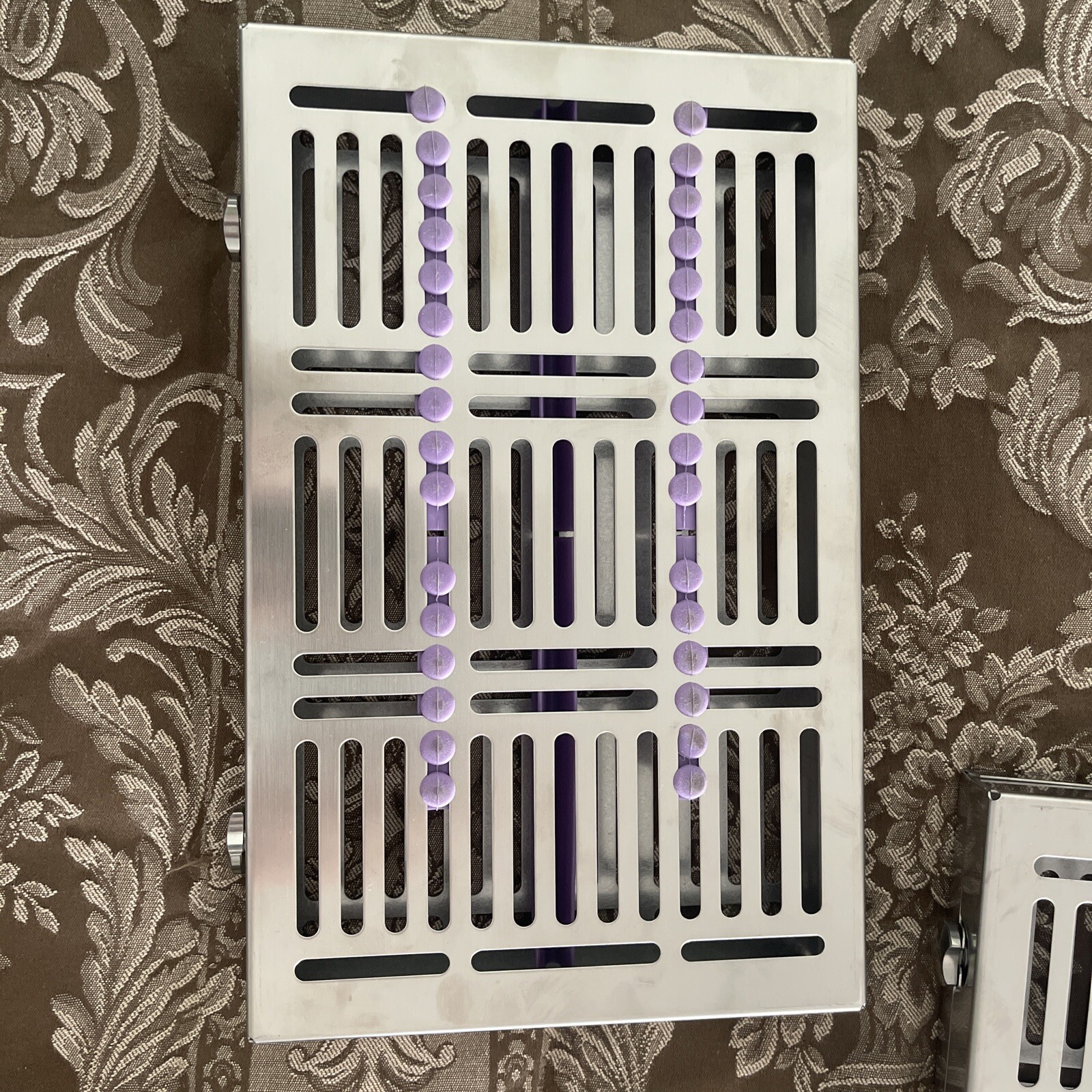 Henry Schein 16 Instrument Cassette Purple 11.3 x 7.1 x 1.3 no.112-5303