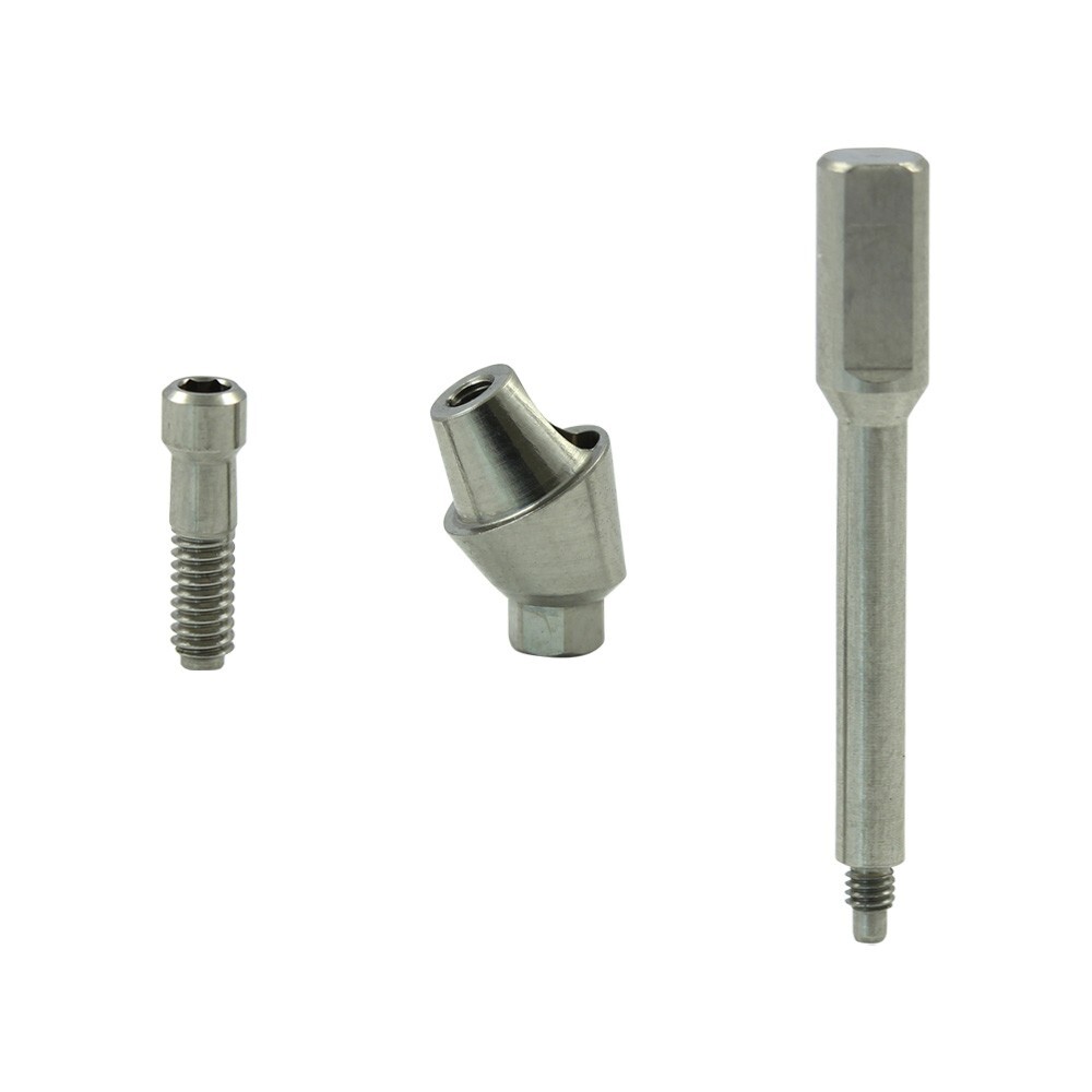 5pcs Dental BEGO Compatible Ø3.25/75 Angulated Multi Unit Abutment 30° – 57517