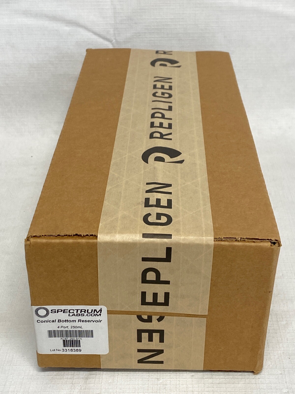REPLIGEN SPECTRUM 250mL 4-Port Conical Bottom Reservoir Non-Sterile ACBT-250-S1N