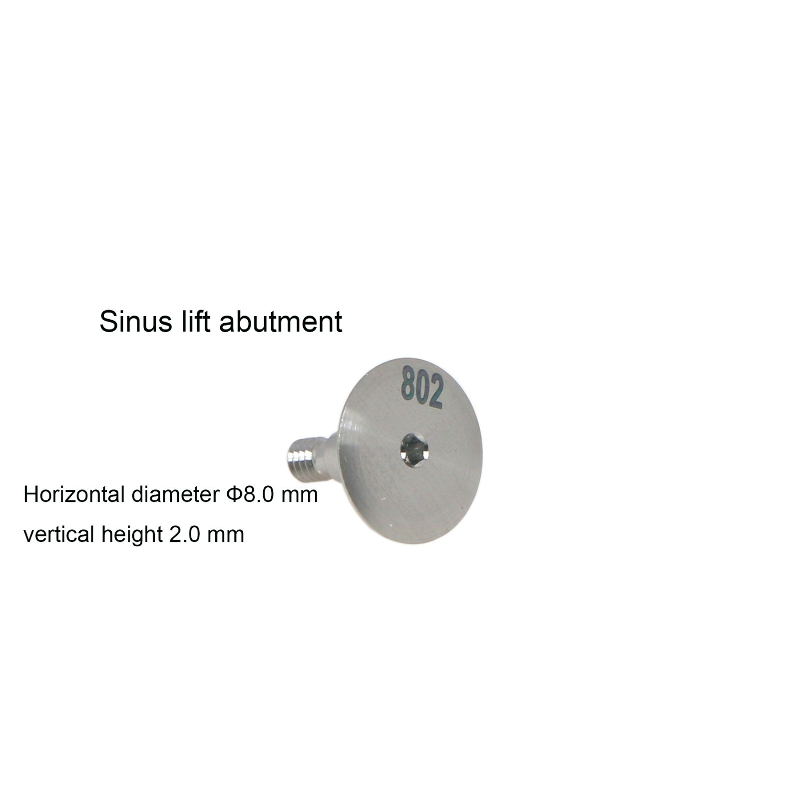 CAD/CAM 3D Implant Lab Analog Sinus lift temporary abutment Fits Hiossen/osstem