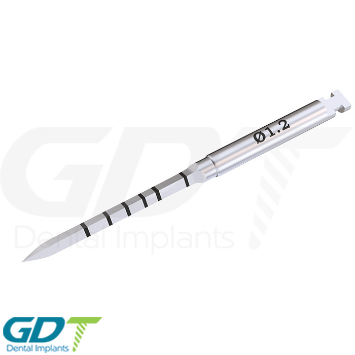 Marking Drill Lance Pilot 1.2mm + 1.5mm Set Dental Im plant Sur gical Tool GDT