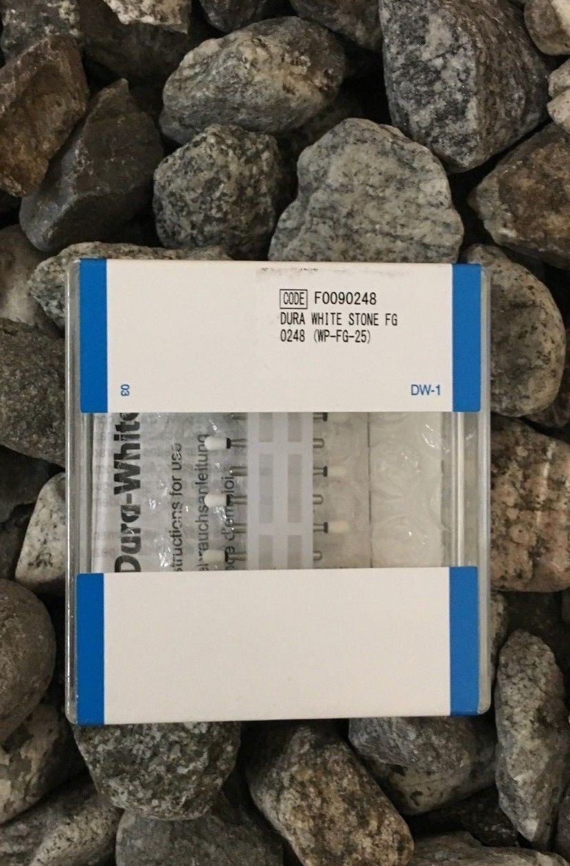 SHOFU #0248 DURA-WHITE FG/RD2 FINISHING STONES (BOX OF 12)