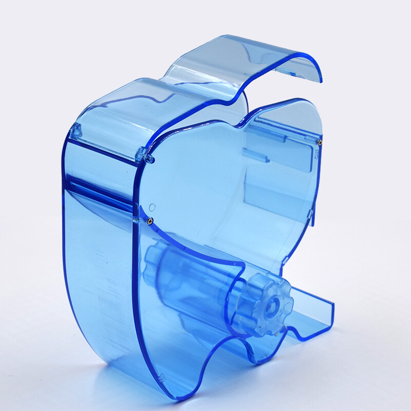 Dental Plastic Blue High Quality Cotton Roll Press Type Dispenser Equipment Case