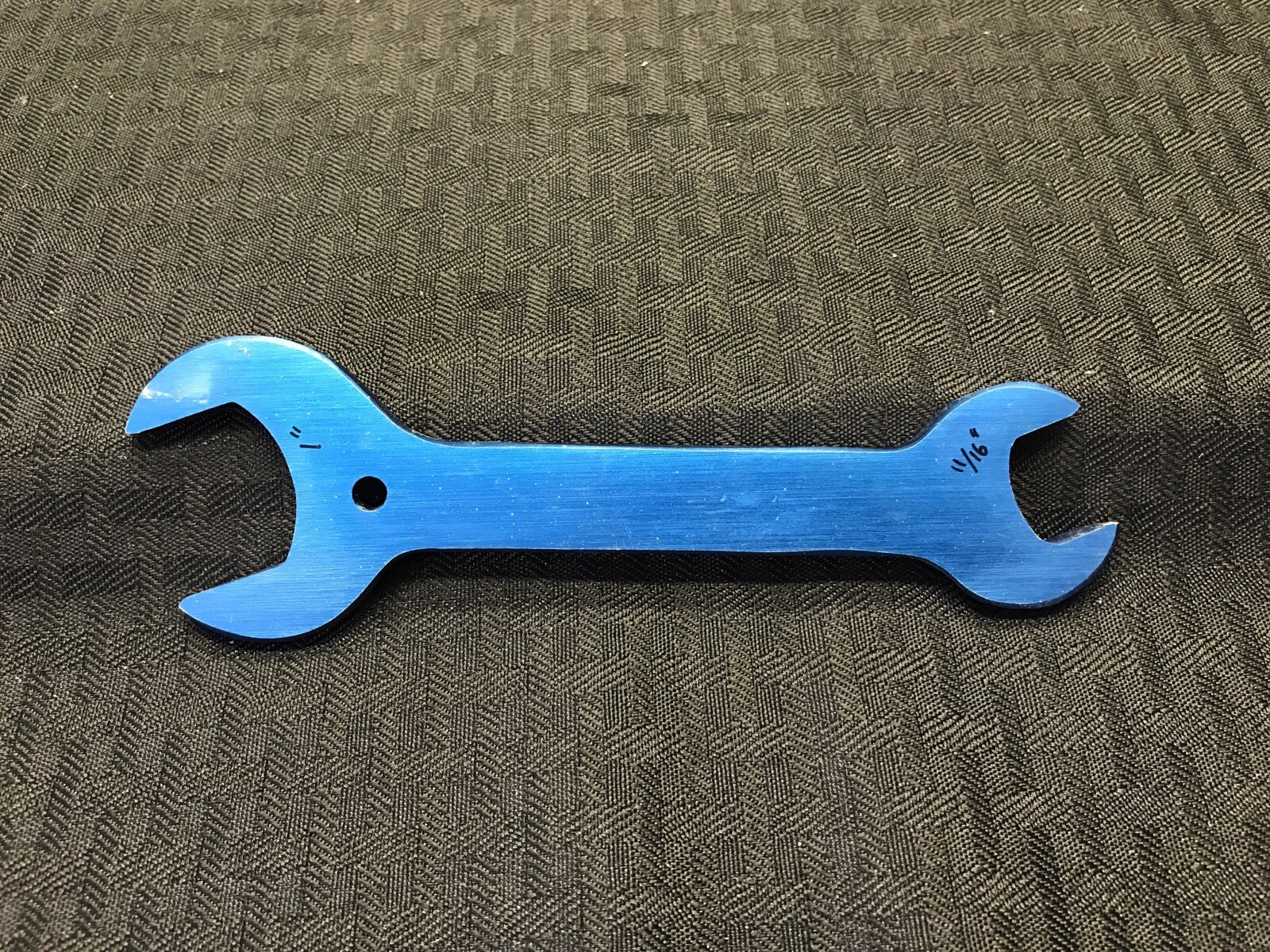 MILLIPORE AN Aluminum Spanner Wrench Tool 1” and 11/16” AN-16 Blue