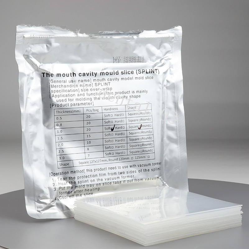 Dental Orthodontic Plastic Sheet Dental Lab Splint Thermoforming Material
