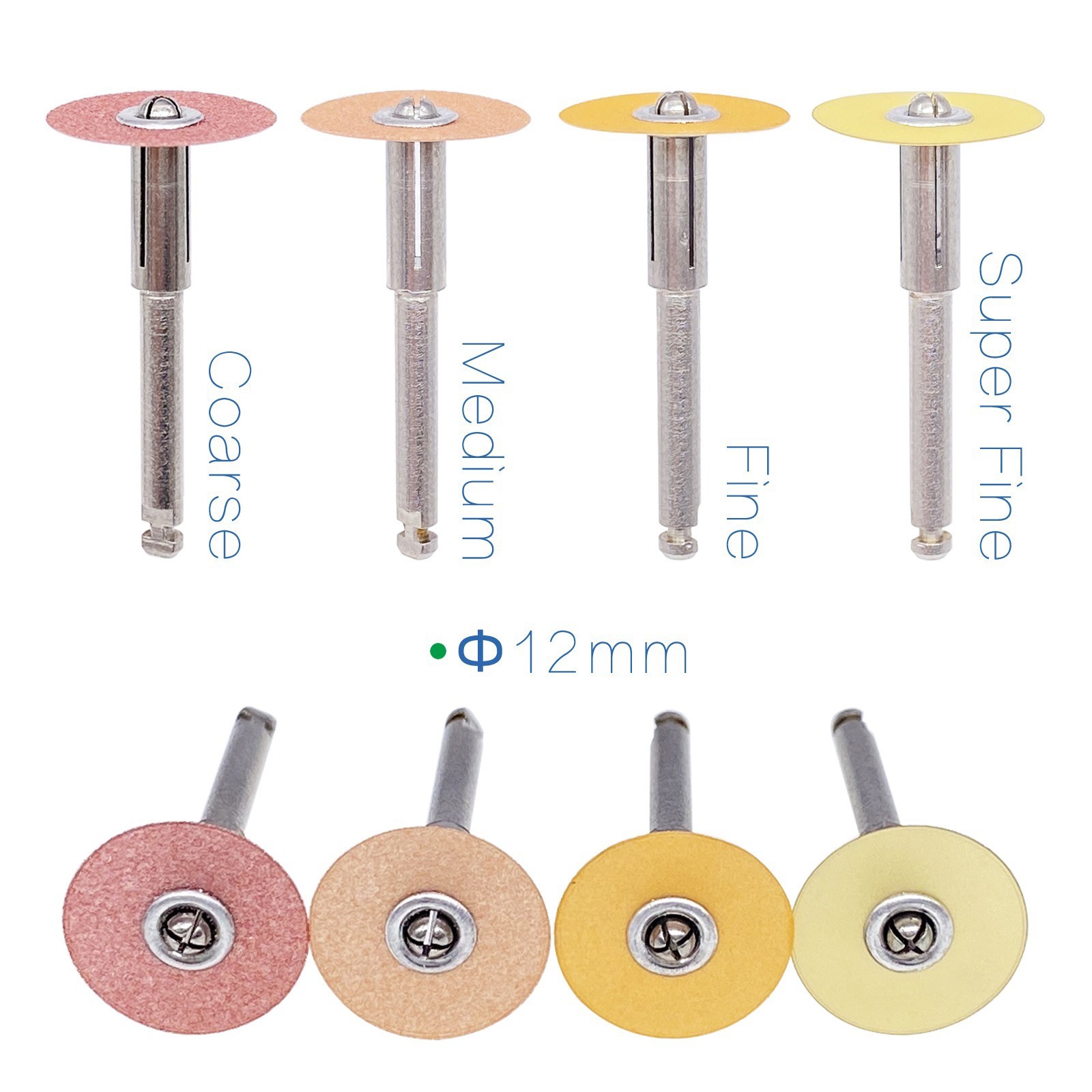 Dental Sof-Lex contouring polishing 2382 Pop-On discs 0.47″ 12mm or Mandrel
