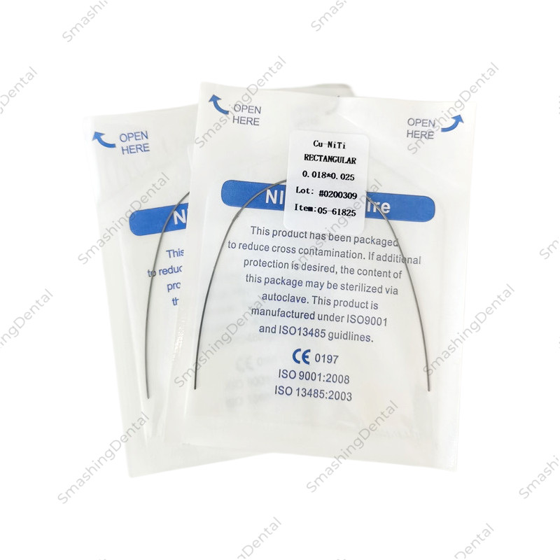 Dental Orthodontic Copper Cu-Niti Wires Rectangular Arch Wires Damon Stop