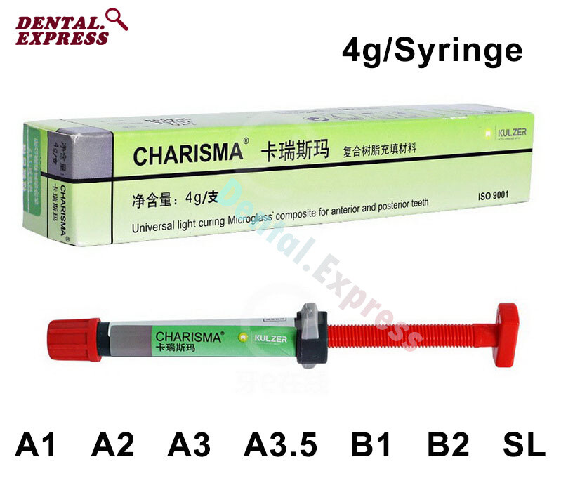 1PC Charisma Syringe Dental Composite Light Cure Resin Tooth Filling Material