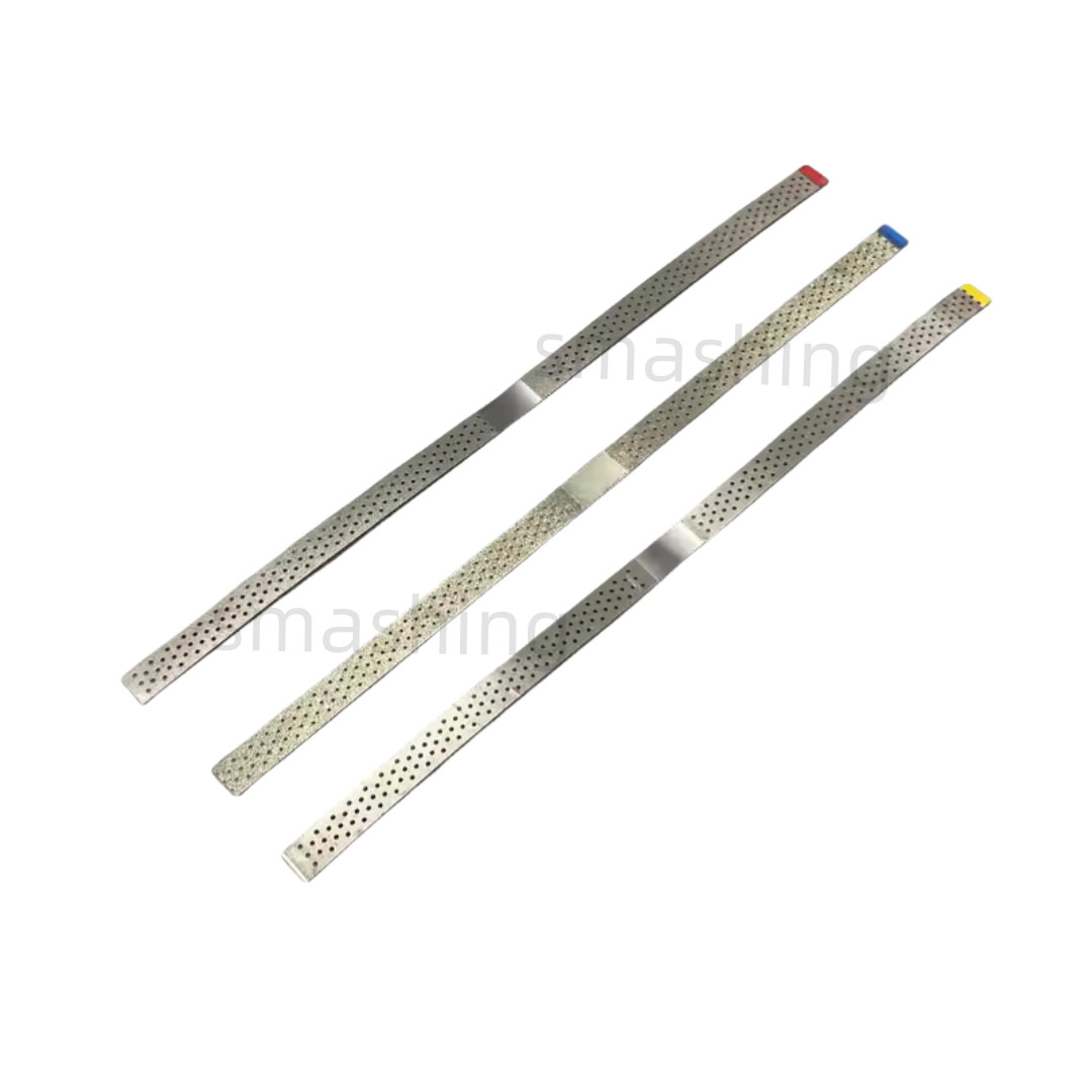 Dental Saw Diamond Polishing Finishing Strips Orthodontic Metal Sand IPR Fine