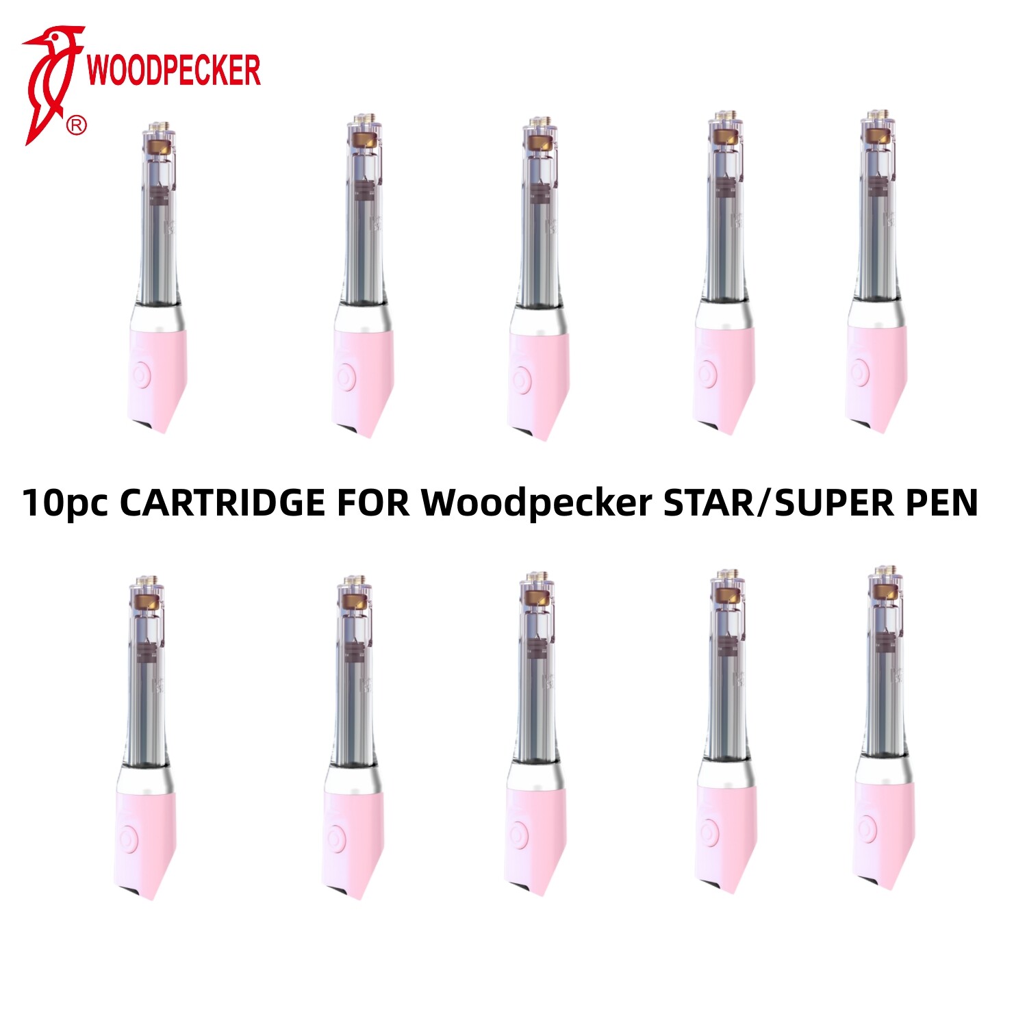 10PC Woodpecker Star Pen Super Pen CARTRIDGE for Dental Anaesthesia Device