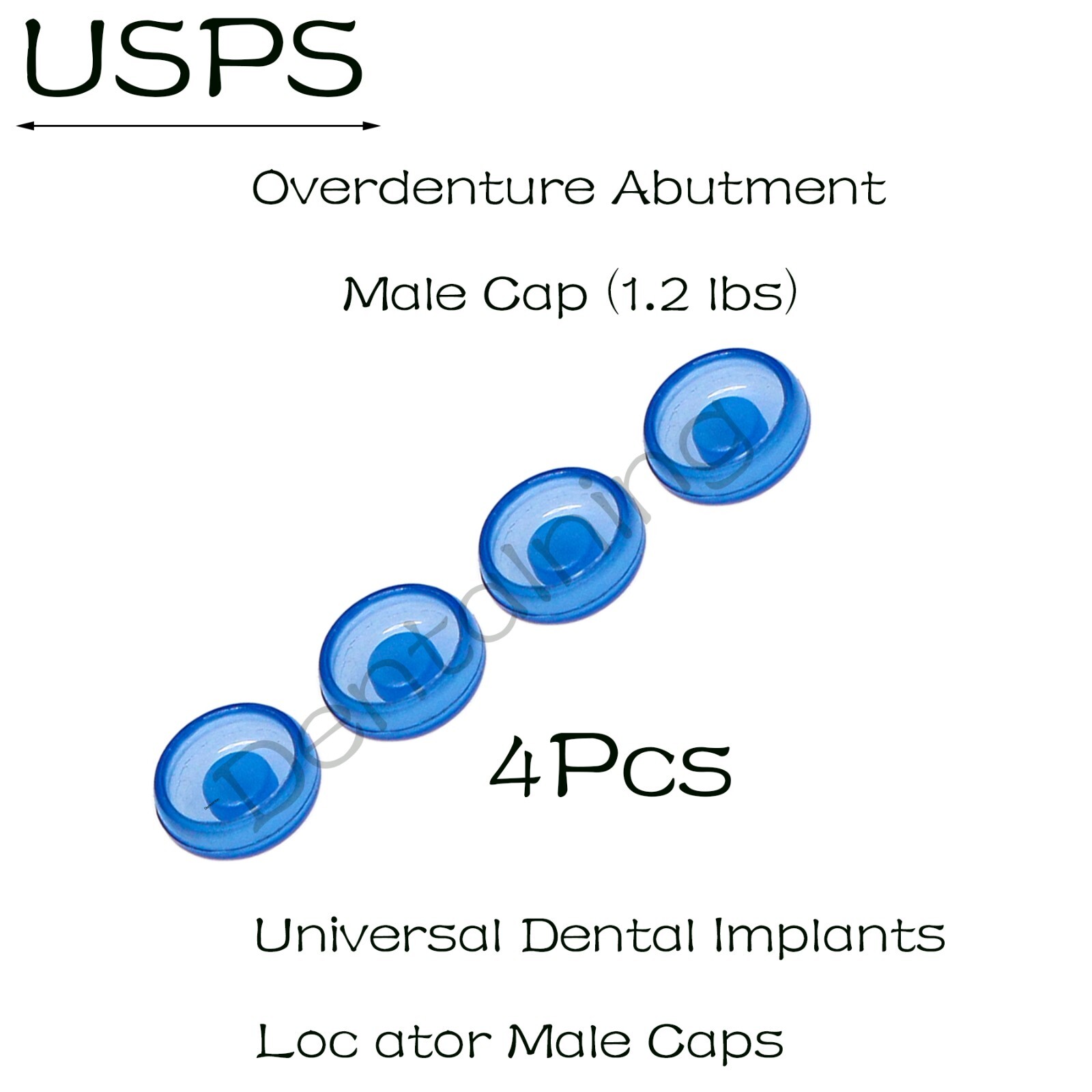 US Implant 3-In-1 Core Tool With Locat0r Abutment 4Pcs Retention Cap 1.2Lbs Kit