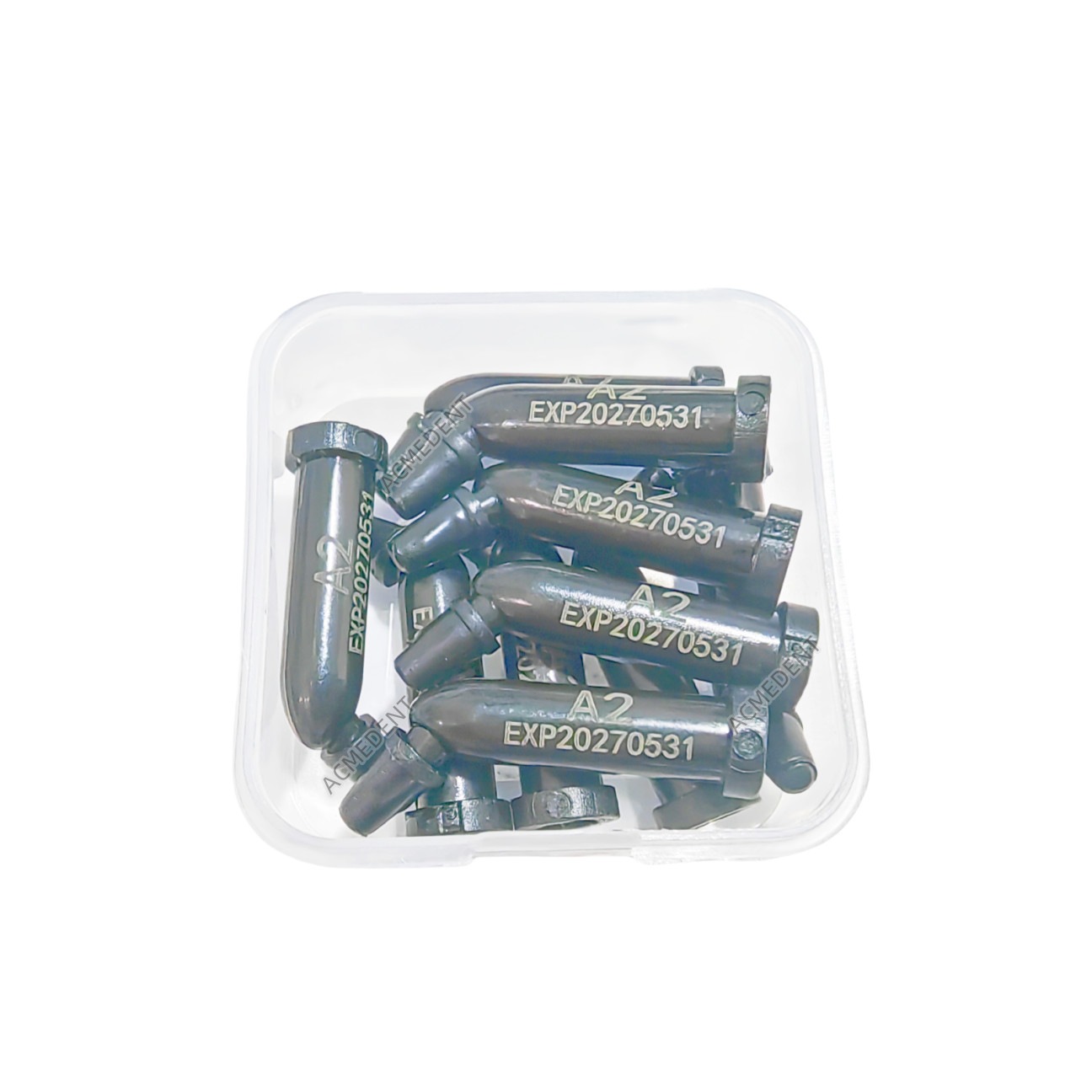50PCS A2 Dental Unidose Capsules Composite Resin 0.3g/Piece Light Curing Capsule