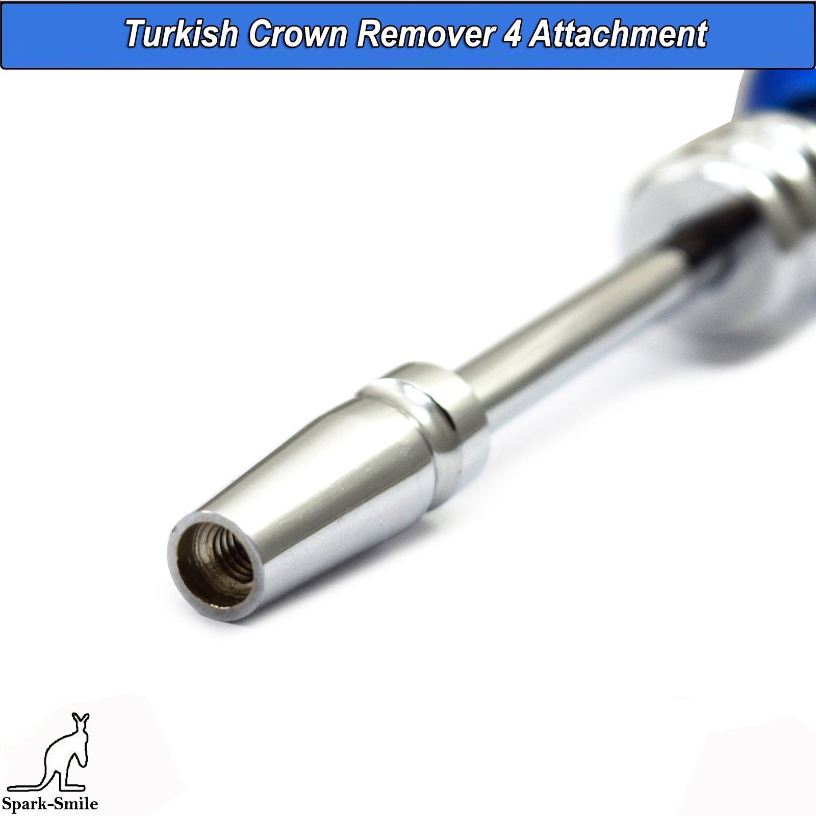 Orthodontic Turkish Crown Remover 4 Tip Bridge Restoration Lab Instruments