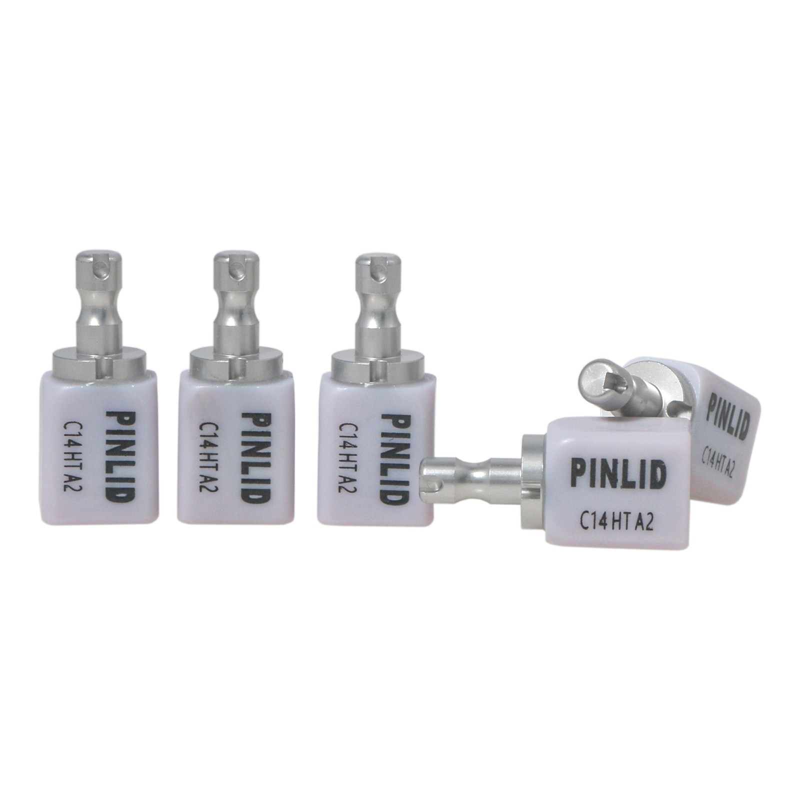 C14 Glass Ceramic Blocks HT A2 Lithium Disilicate CAD/CAM Cerec Blocks 5Pcs/Box