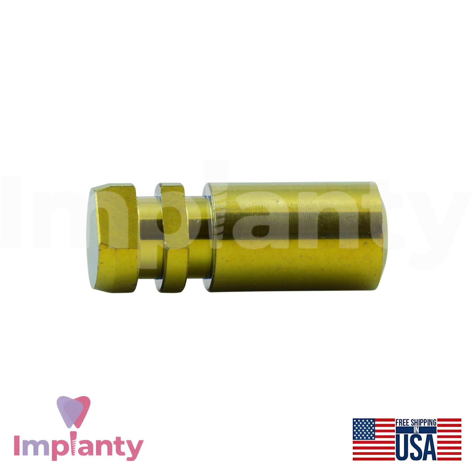 Straumann BLX® Compatible Dental Fixture Analog Ø6.5mm Wide Base Replica