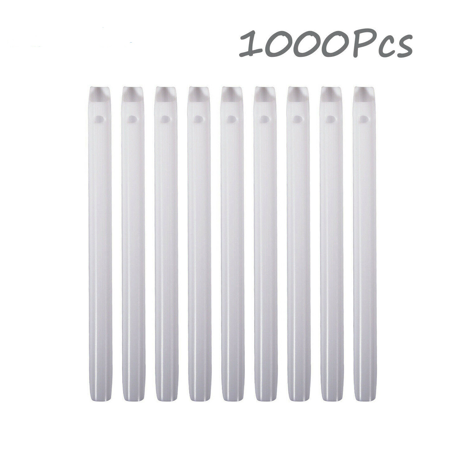 1000Pcs (10Bags）Dental HVE High Volume Suction Vented Evacuation Tips White
