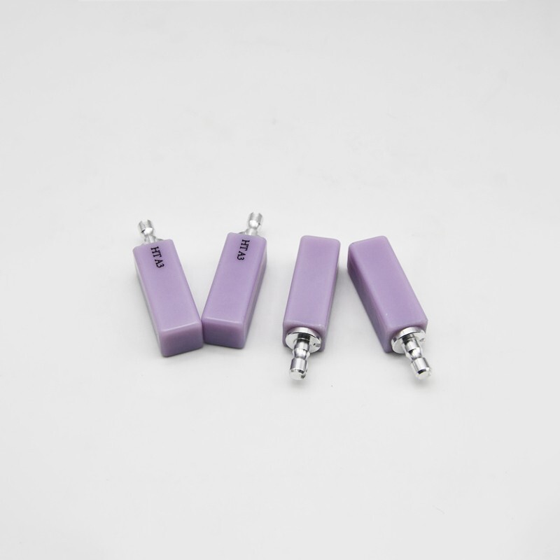 4 Pieces/Box B40 Lithium Disilicate HT/LT Glass Ceramic Blocks 40-15-14mm
