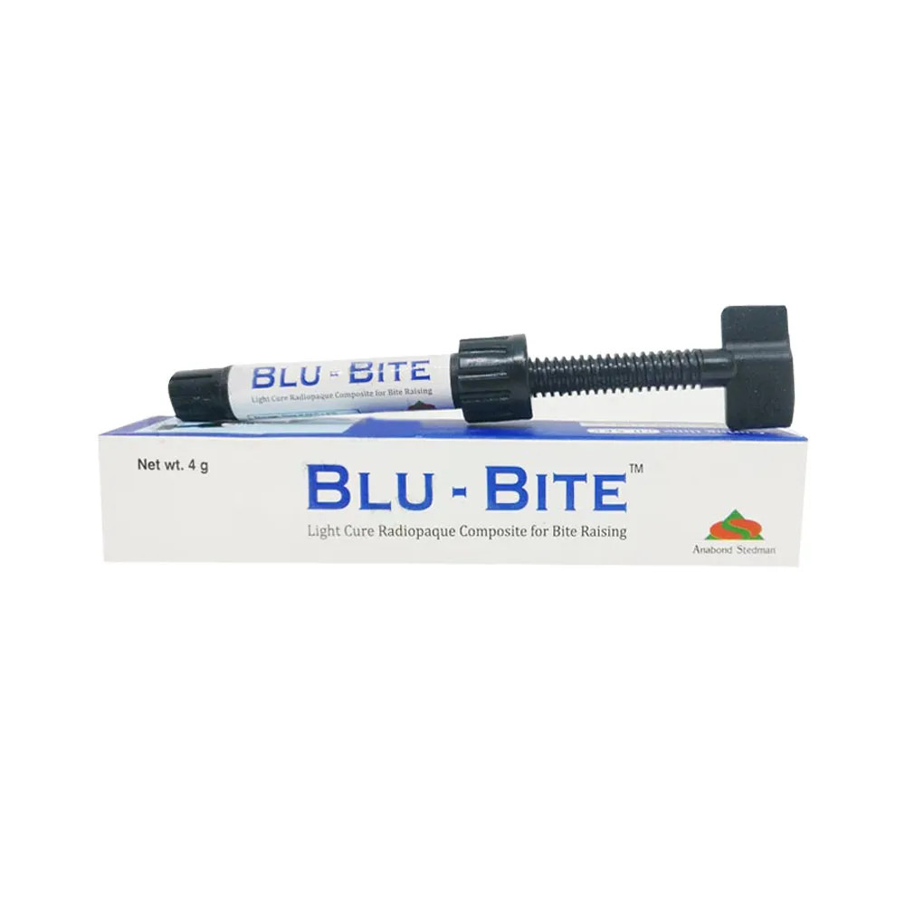 Dental Anabond Blu-Bite Light Cure Radiopaque Composite 1 x 4gm (Free Ship)