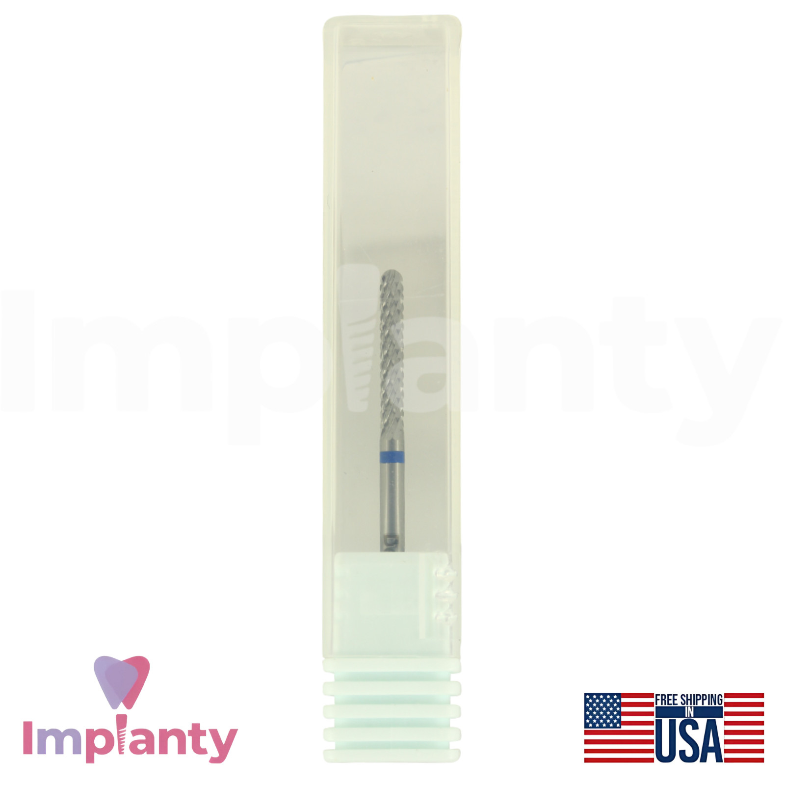 Cross Cut Standard Grit Carbide Dental Bur Ø2.3mm x 16mm 5000321 Dentistry Tool