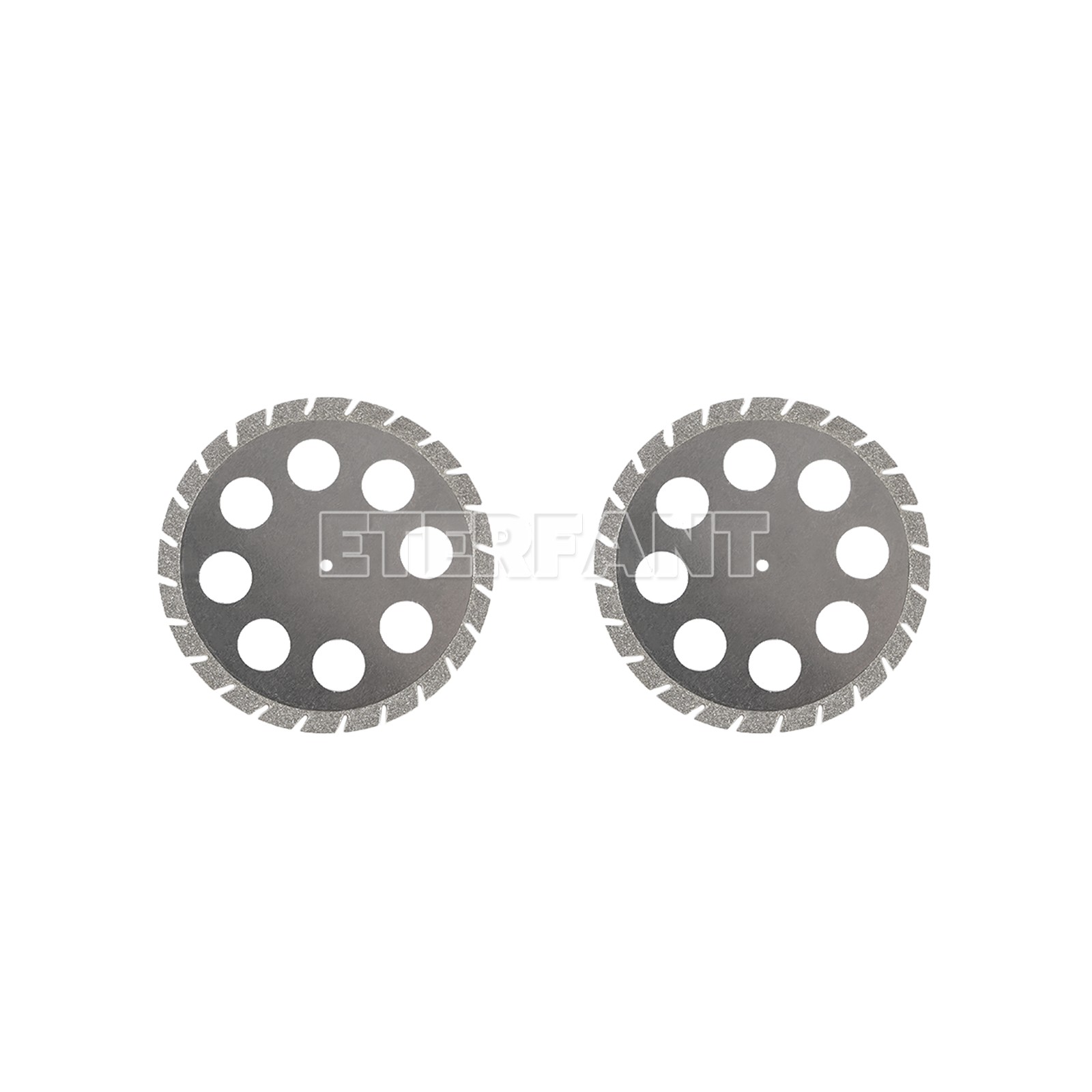5PCs 45mm*0.3mm Dental Lab Diamond Cutting Disc Double Sided Crown Plaster Disc