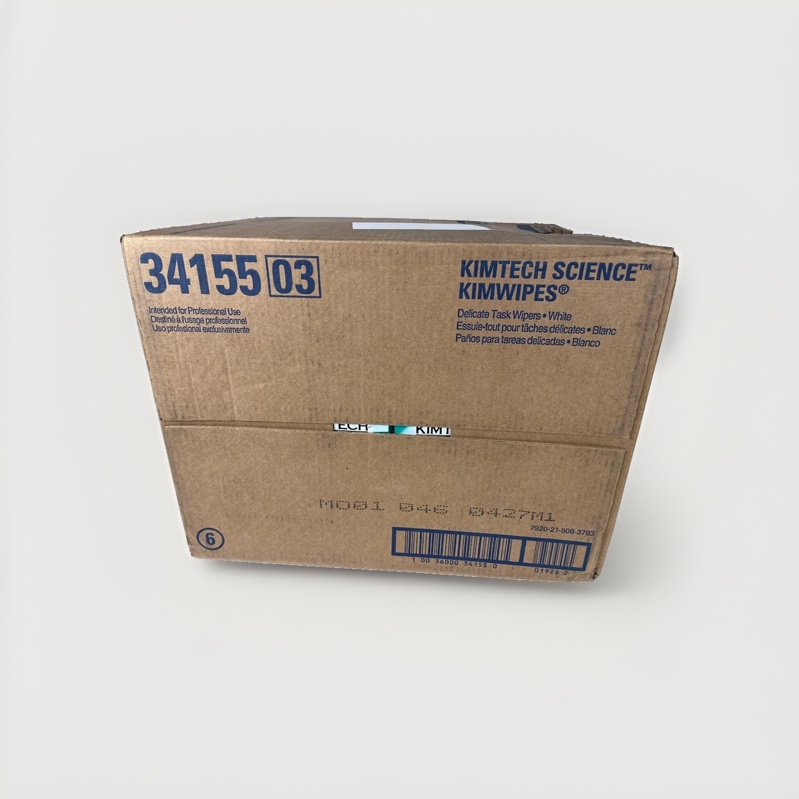 Kimtech Kimwipes Delicate Task Wipers 286 Sheets 34155 1 Box or Case of 60 Boxes