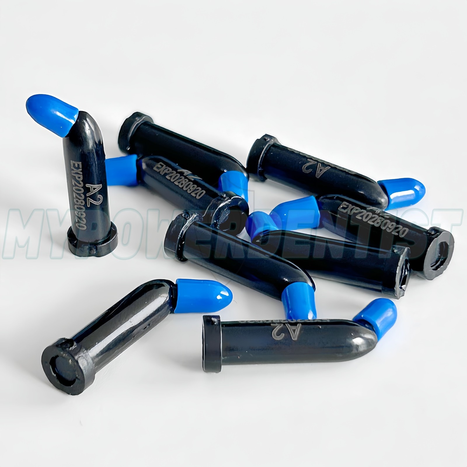 10Pcs Dental Compules Unidose Composite Resin Capsules Light Cure A2 Z350 0.35g