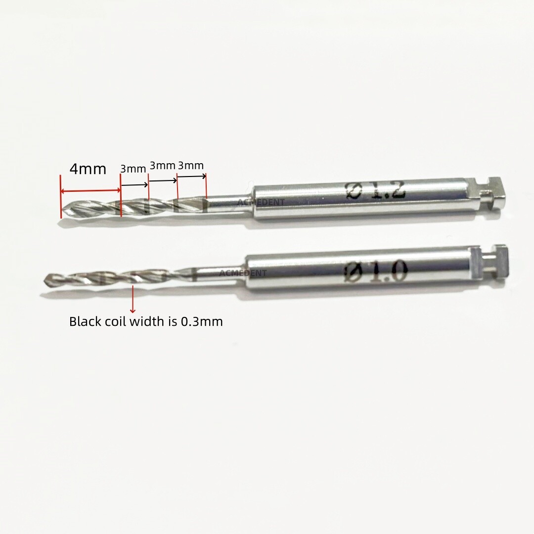 Dental 1.2/1.0 GBR Pilot Drill Advance Path Drills Tent Screws Tenting Screw