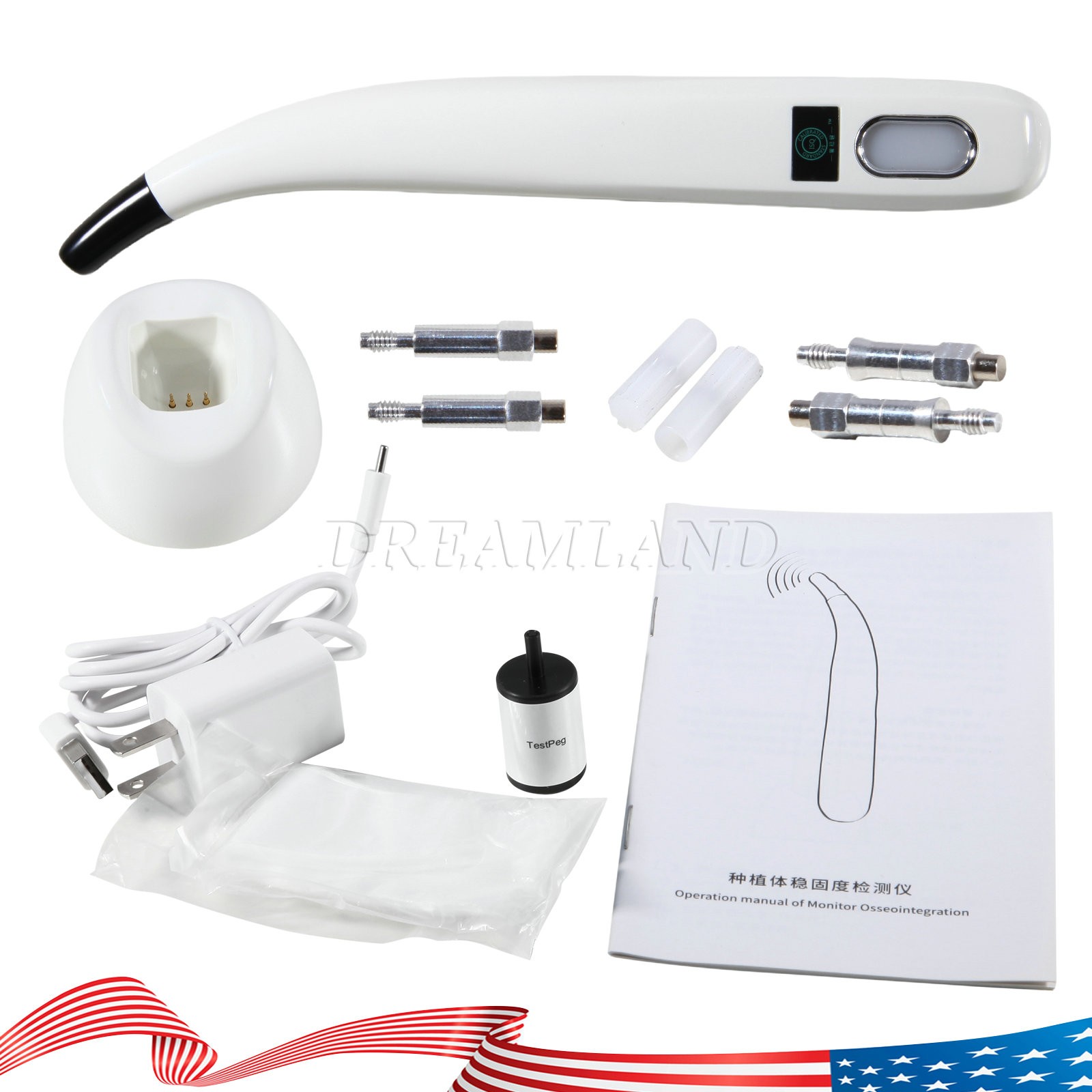 10 pcs NSK PANA MAX Style Dental High Speed Handpiece Standard 4 Hole USA