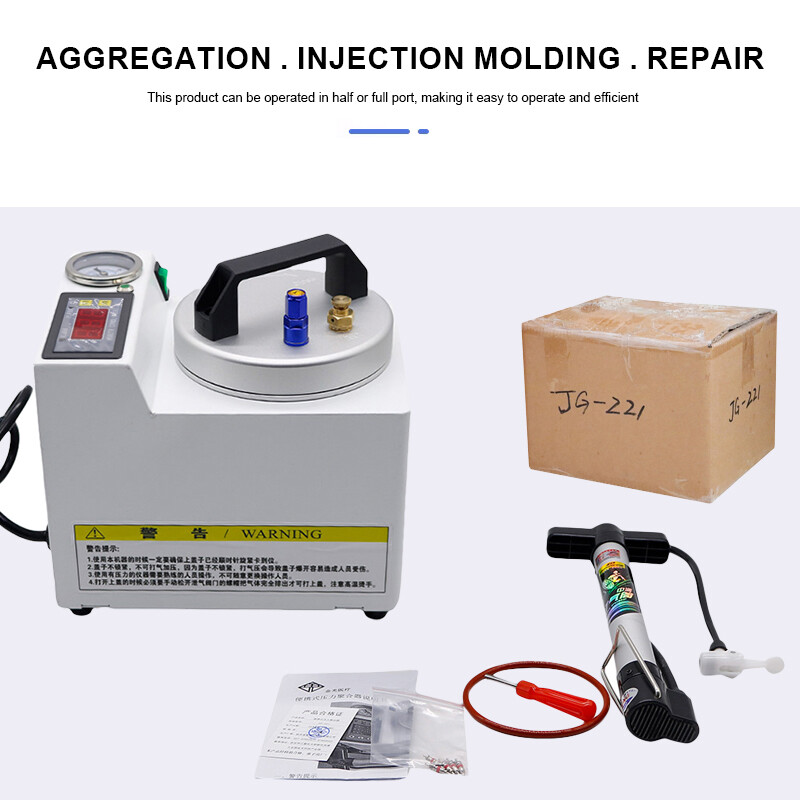 65W Portable Dental Digital Pressure Polymerizer Polymerization Unit Pot JG-221