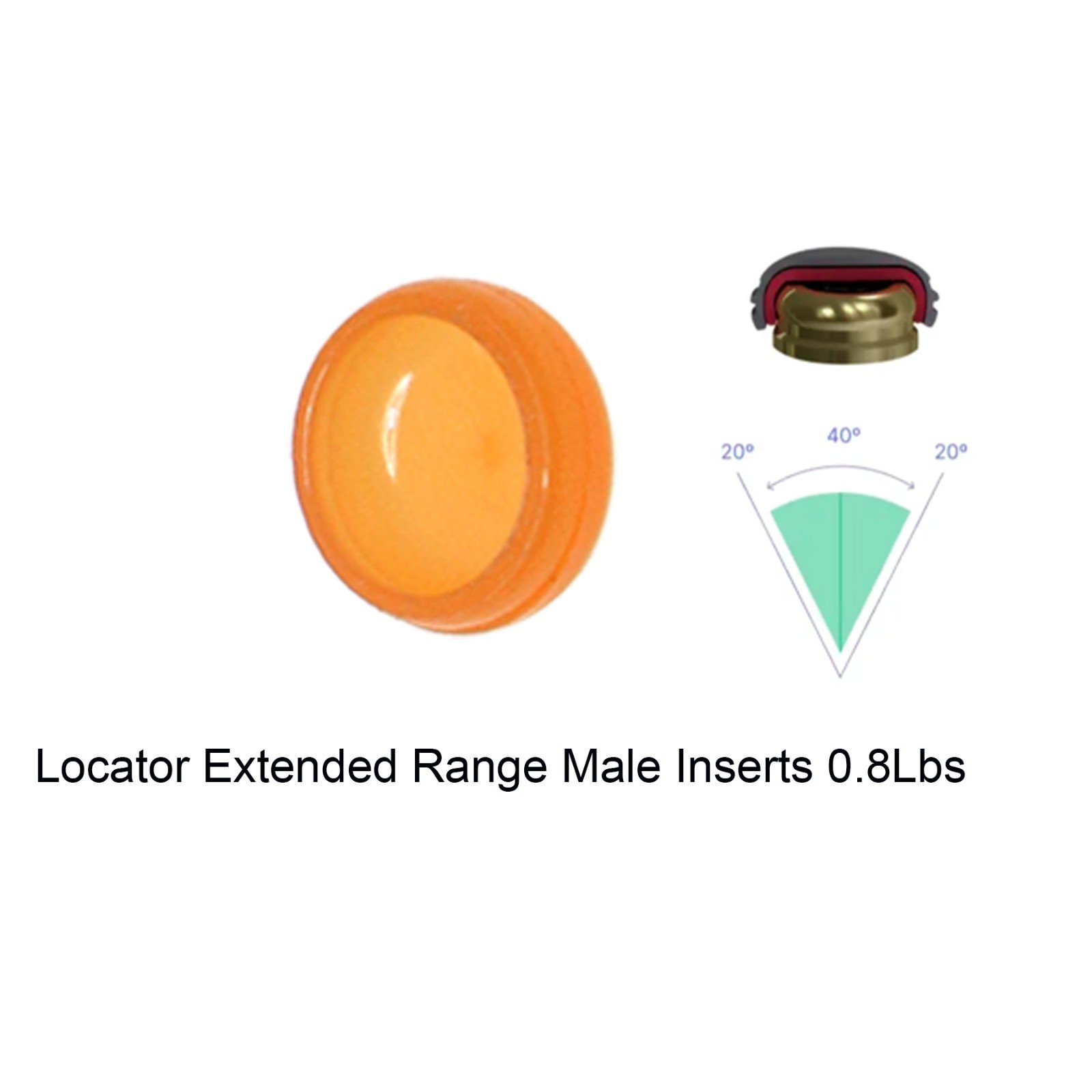 10Pcs Dental Abutment Retention Caps Inserts Used For Locat0r System