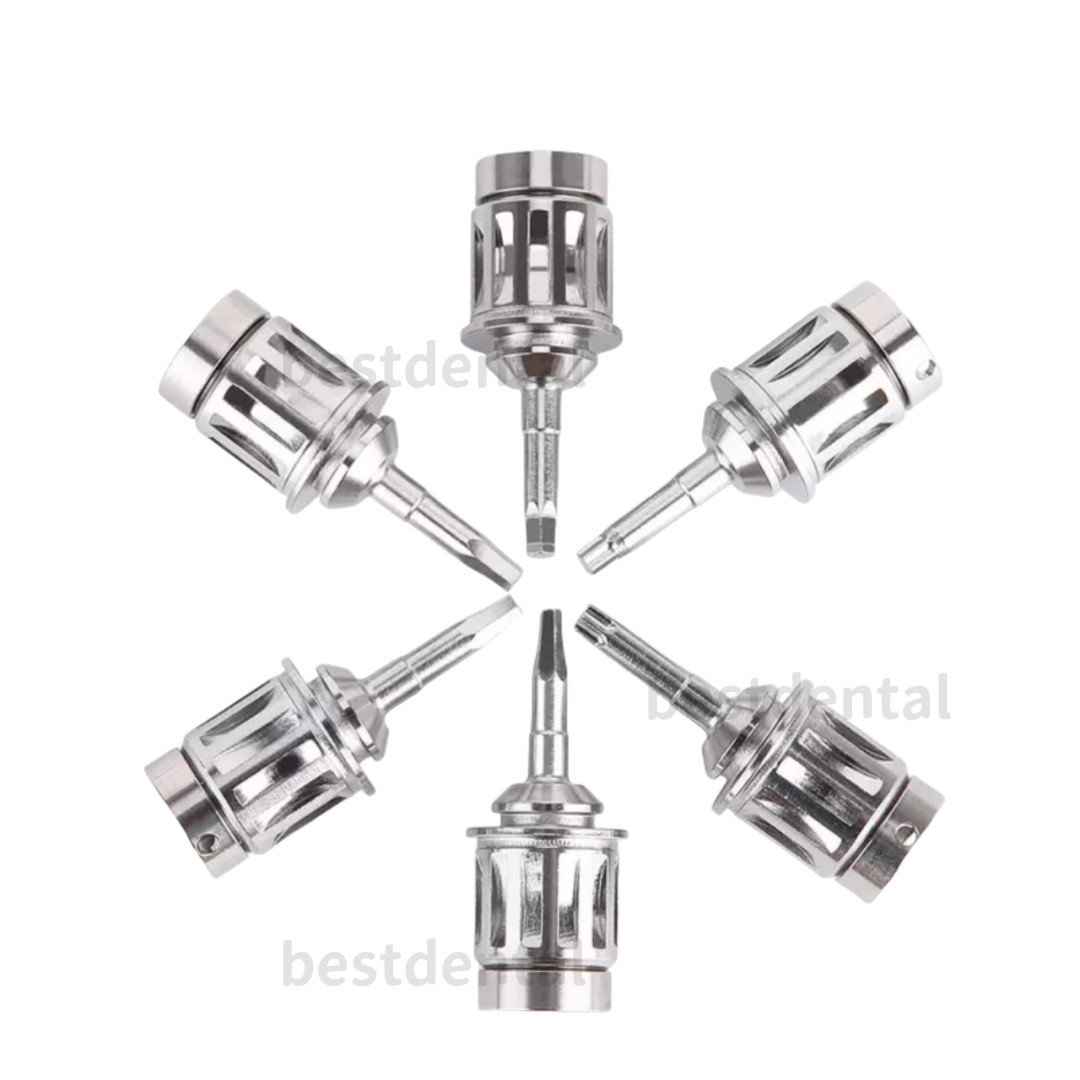 Dental Hand Driver Hex Screwdriver Stainless Steel Long & Short