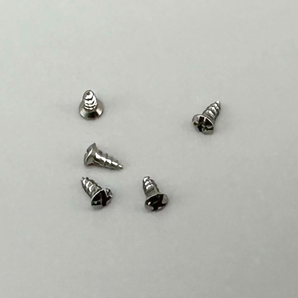 Dental GBR Thread Screw Membrane Silver Screw 1.5×4/1.5×8/1.5×10 Size