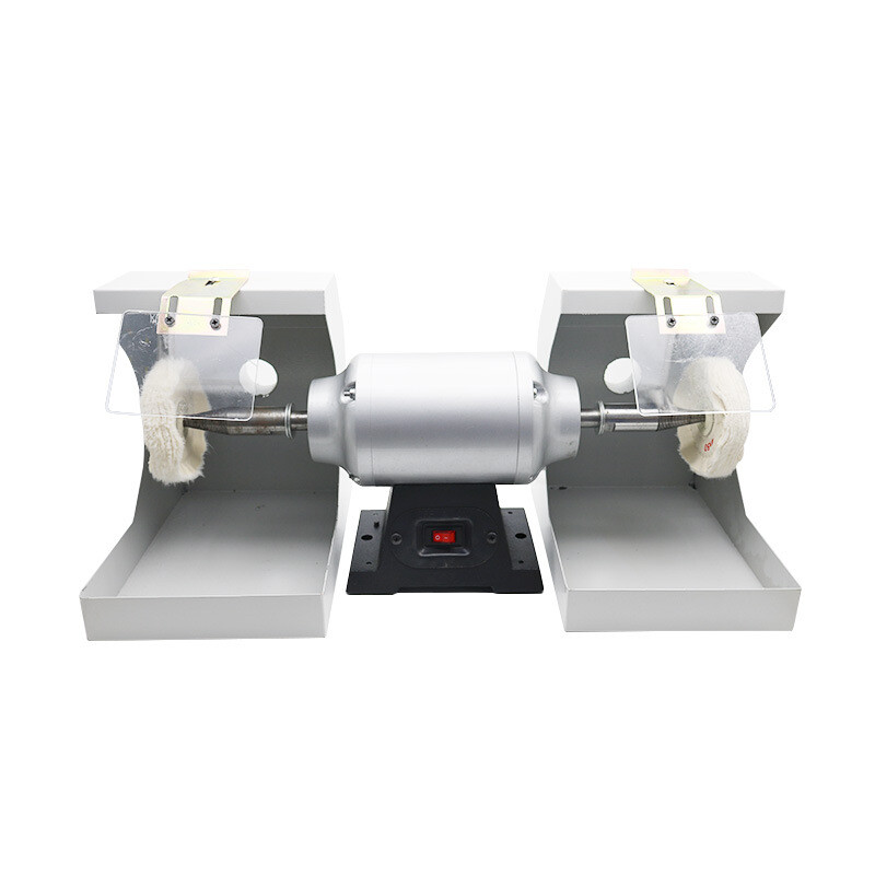 Dental Polishing Lathe Machine Bench Grinder Lab Cutting Compact Unit
