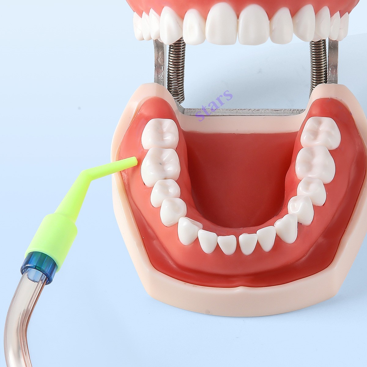 Dental Disposable Saliva Ejector Adapter Conversion Tip Straw Head Autoclavable